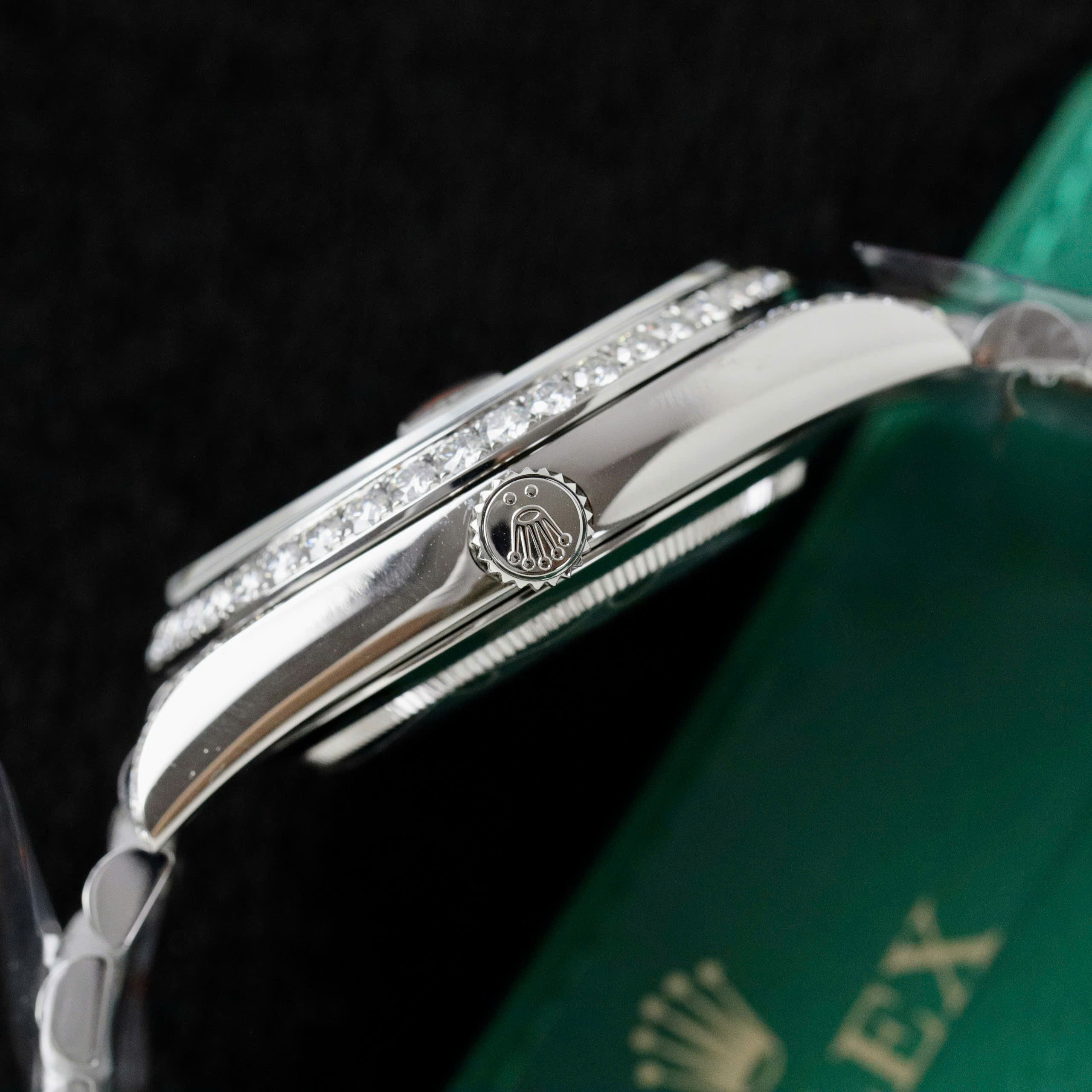 Đồng Hồ Rolex Day-date 40mm - Chế Tác Kim Cương Moissanite