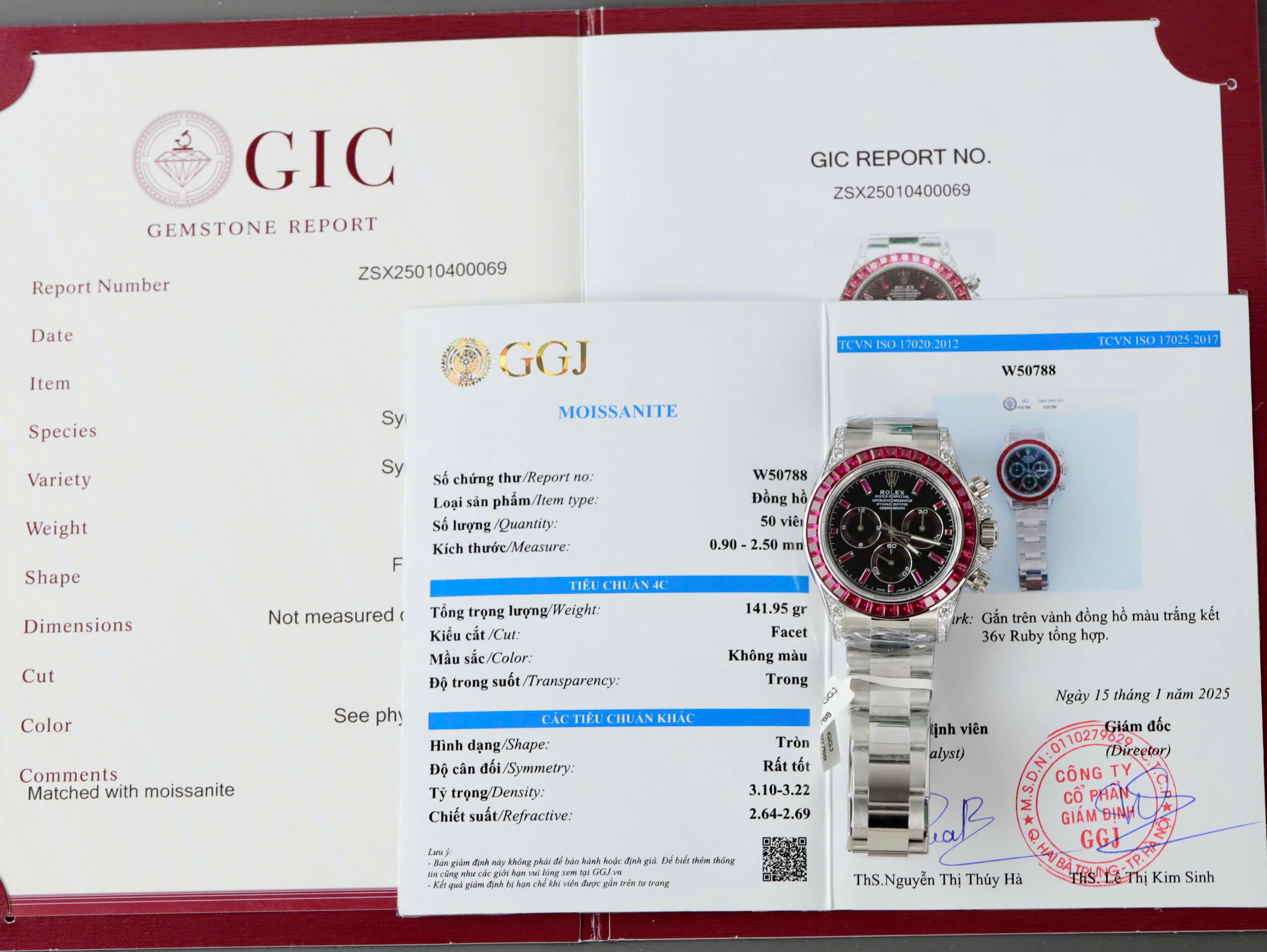 Đồng Hồ Rolex Daytona 126599TRU Chế Tác Đính Ruby Baguette Tổng Hợp - 40mm