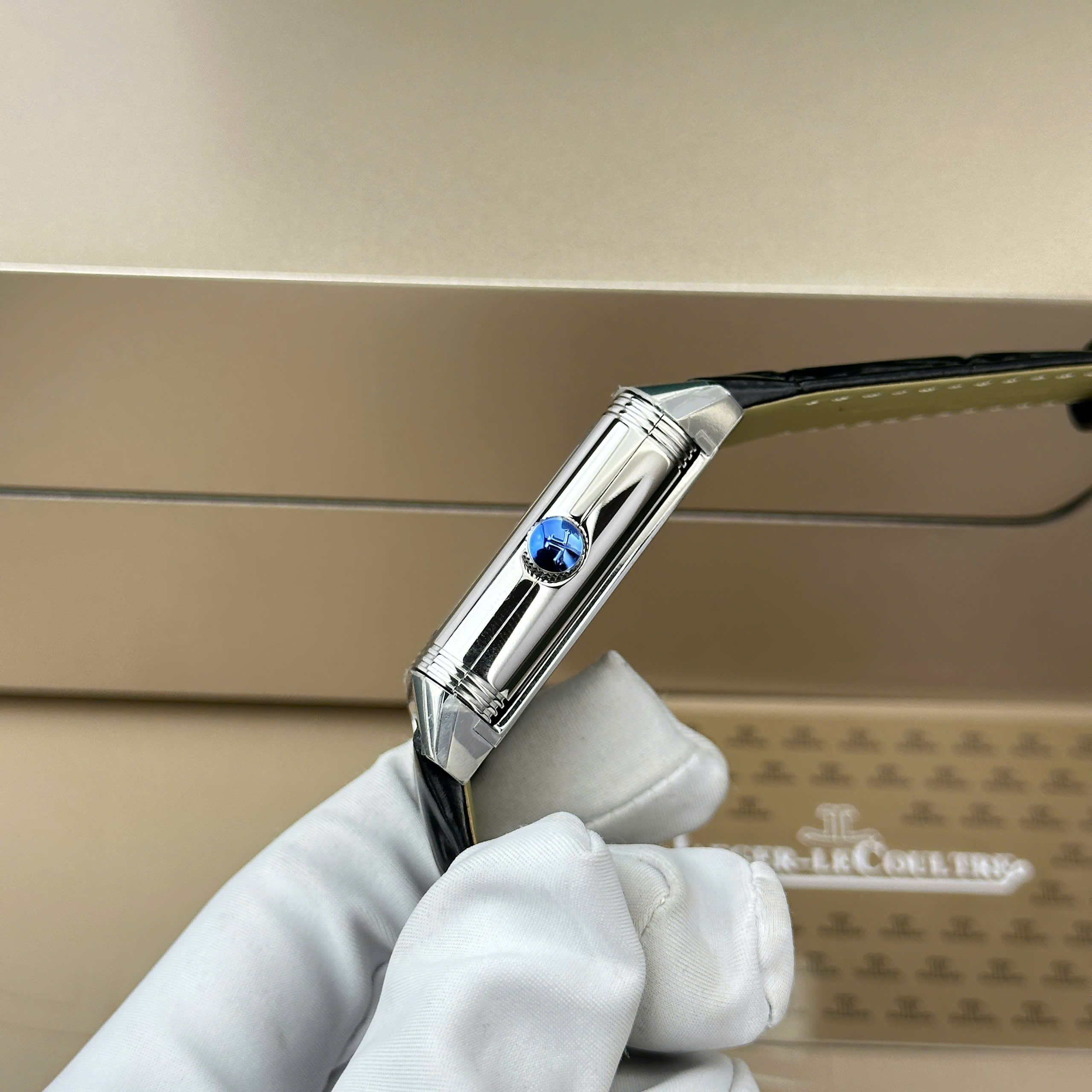 Đồng Hồ Jaeger LeCoultre Master Reverso 28.3mm x 47mm Rep 1:1 Cao Cấp 2 Mặt MG Factory