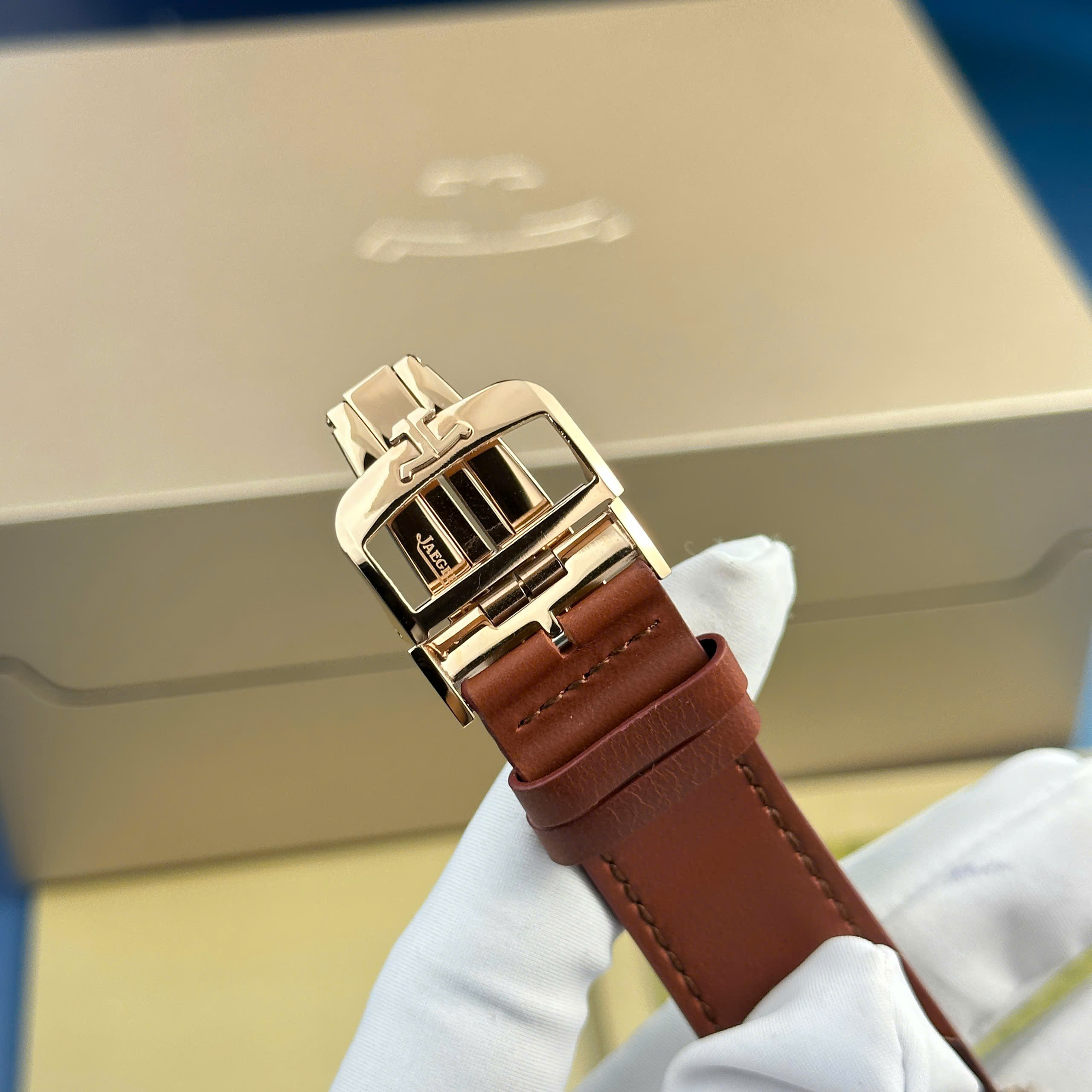 Đồng Hồ Jaeger LeCoultre Master Reverso 28.3mm x 47mm Rep 1:1 Cao Cấp 2 Mặt MG Factory