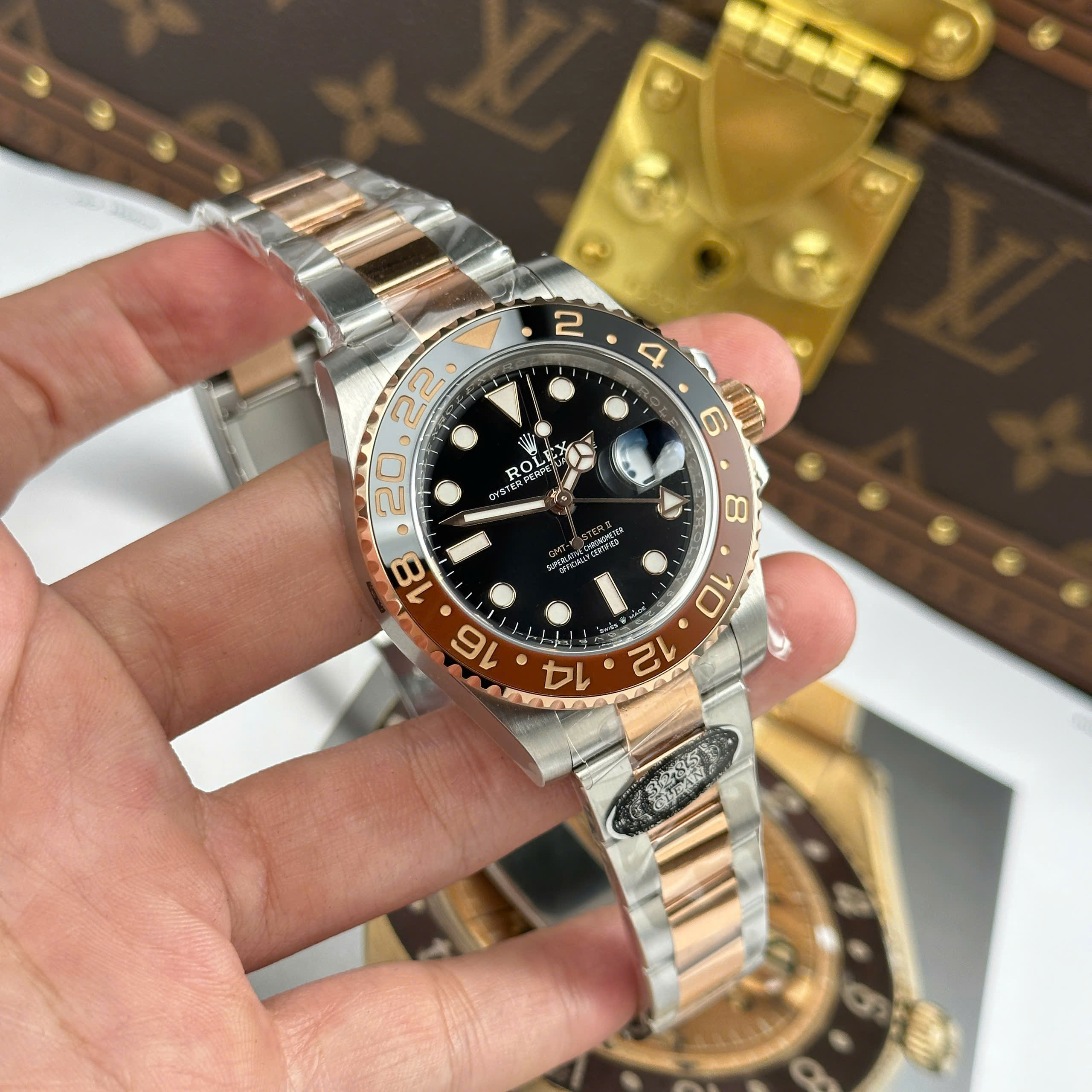 Đồng Hồ Rolex GMT-Master II 126711CHNR Root Beer Rep 1:1 Clean Factory
