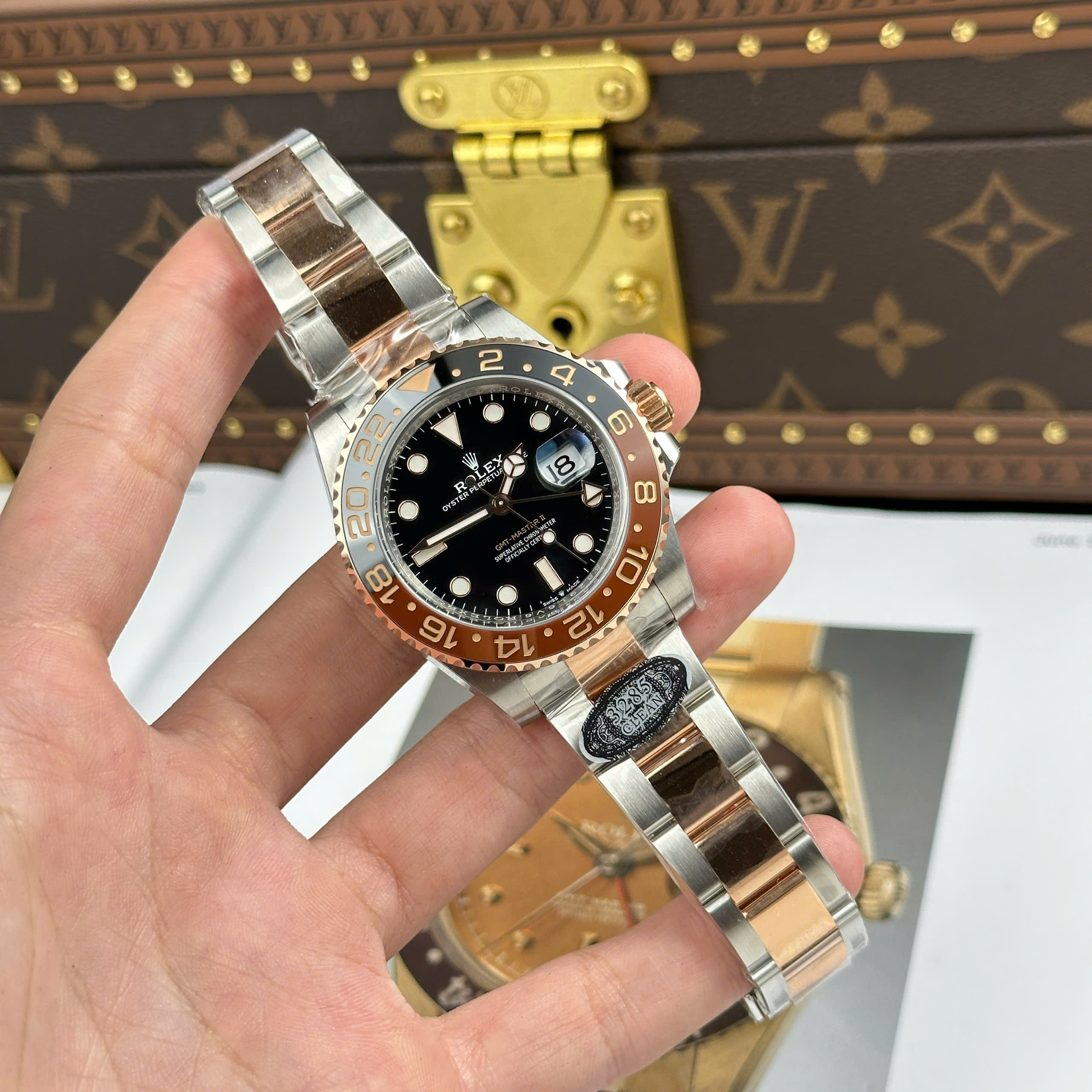 Đồng Hồ Rolex GMT-Master II 126711CHNR Root Beer Rep 1:1 Clean Factory