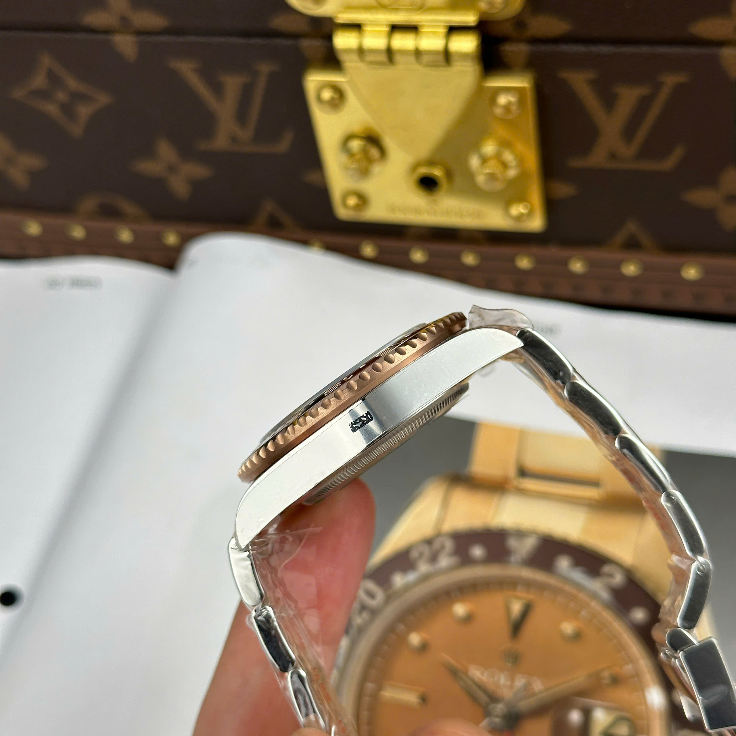 Đồng Hồ Rolex GMT-Master II 126711CHNR Root Beer Rep 1:1 Clean Factory