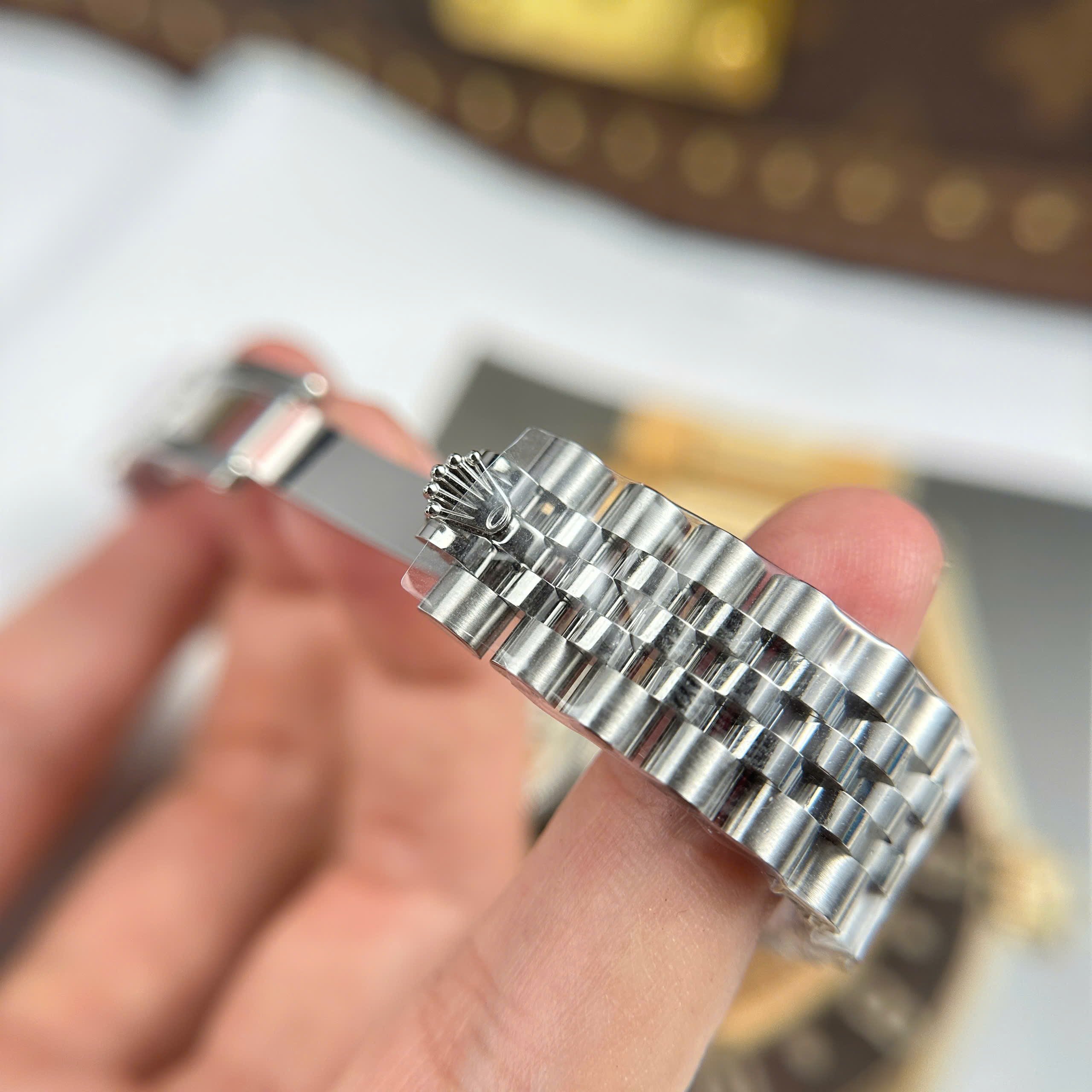 Đồng Hồ Rolex Lady Datejust 31mm Độ Niềng Moissanite Rep1:1 THB Factory