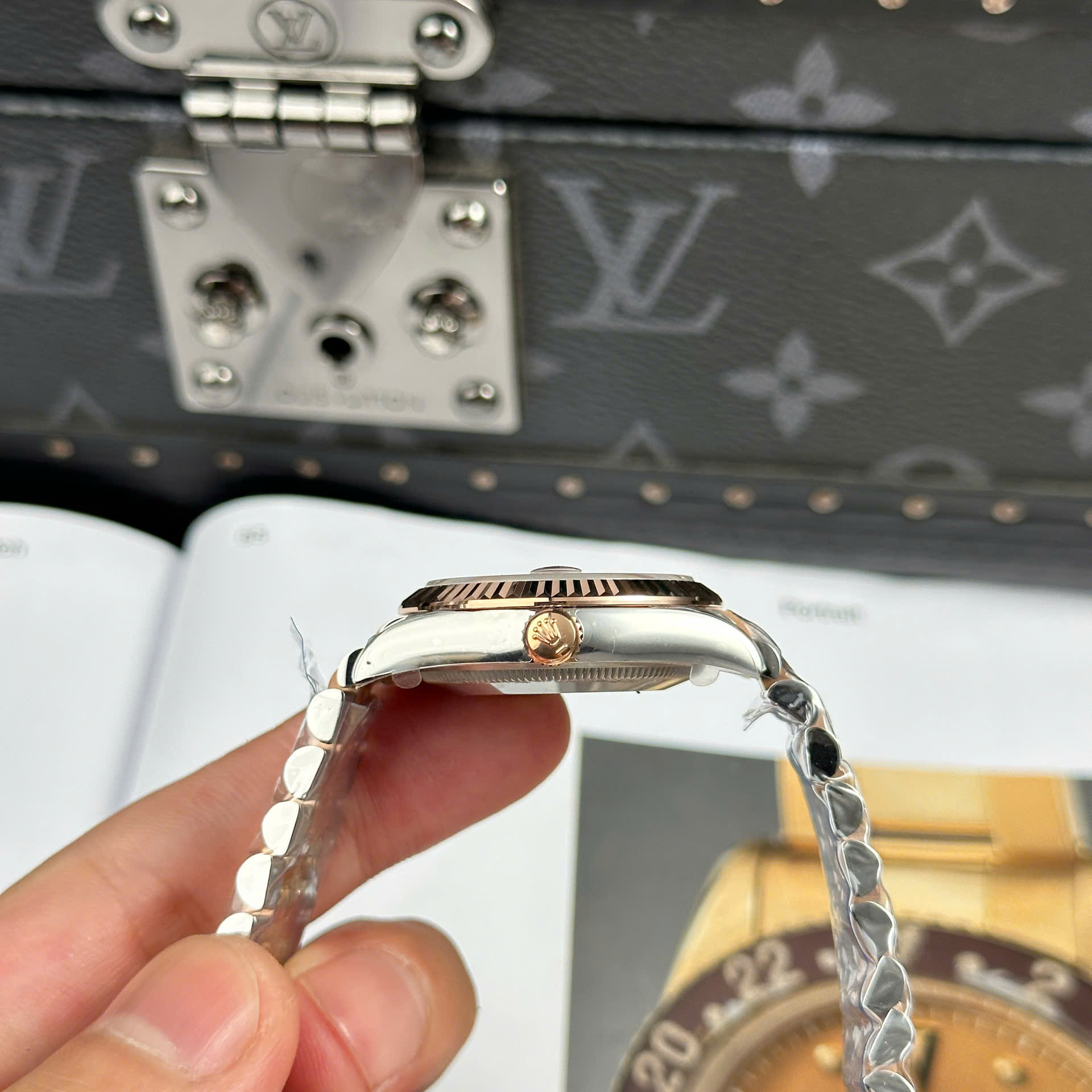 Đồng Hồ Rolex Lady Datejust 31mm Mặt Hồng Rep 1:1 Cao Cấp THB Factory