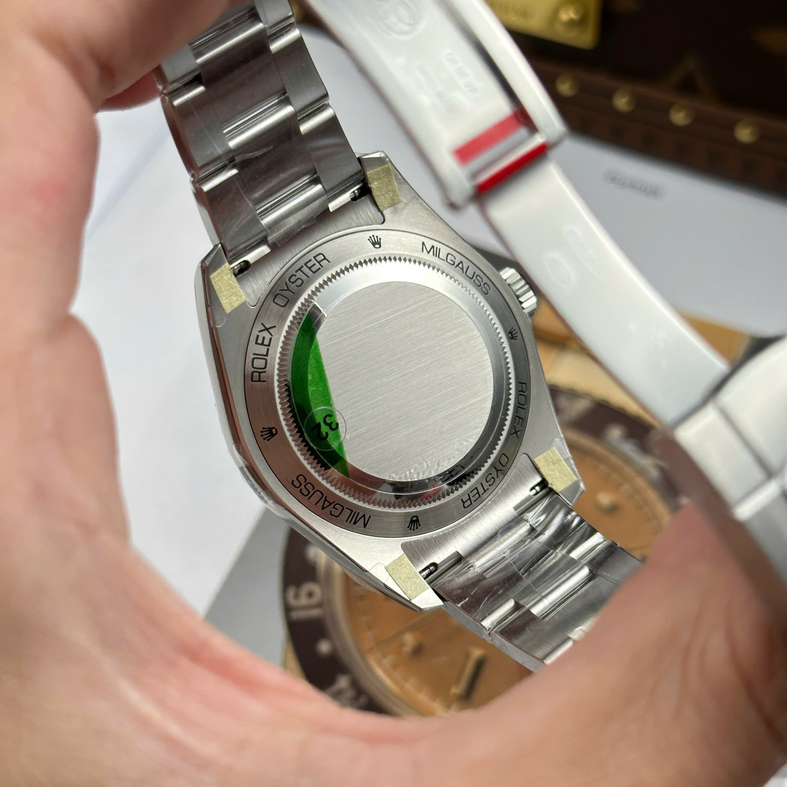 Đồng Hồ Rolex Milgauss 116400GV 40mm Rep 1:1 Cao Cấp VS Factory