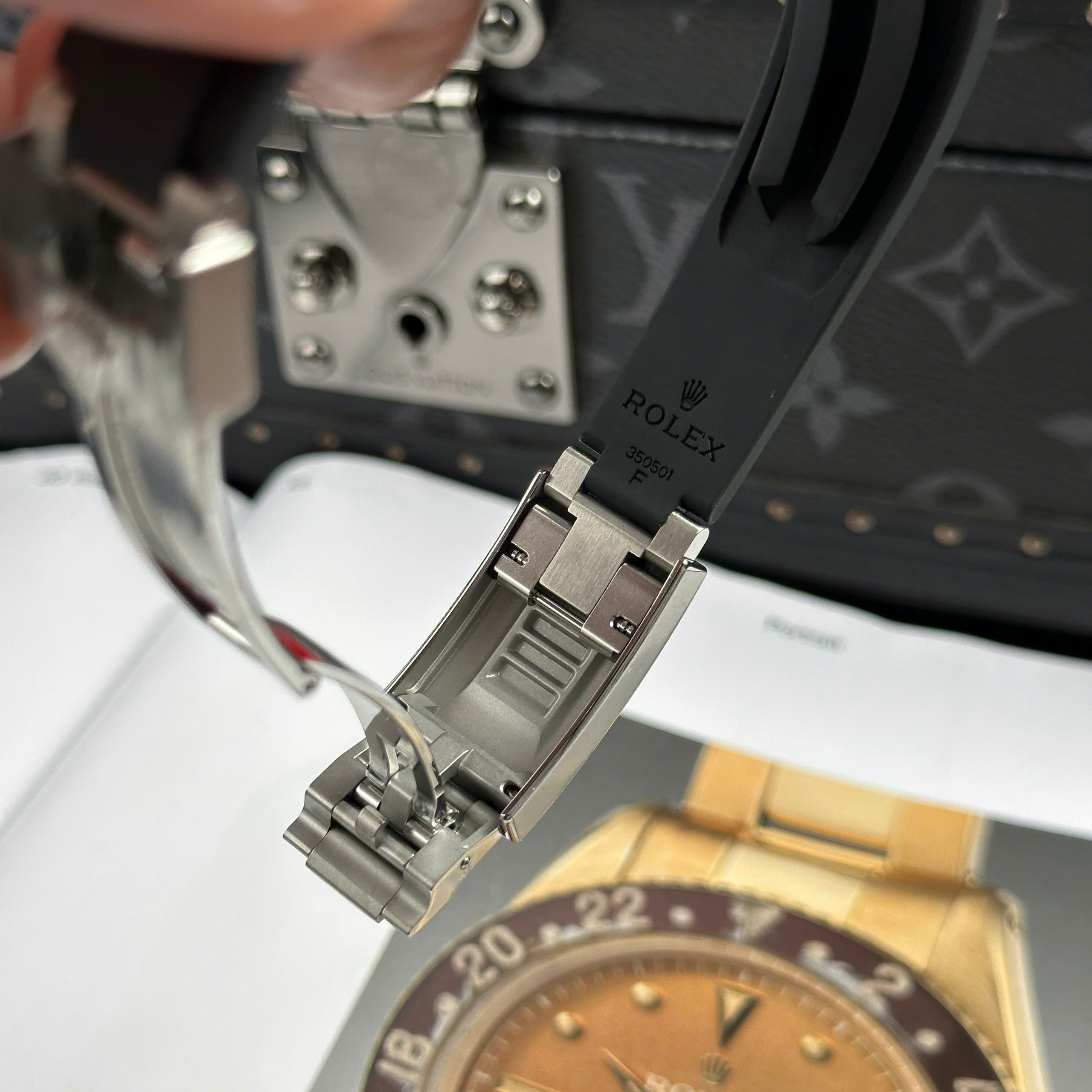 Đồng Hồ Rolex Cosmograph Daytona 40mm 126519LN Mặt Số Đen Rep 1:1 Cao Cấp