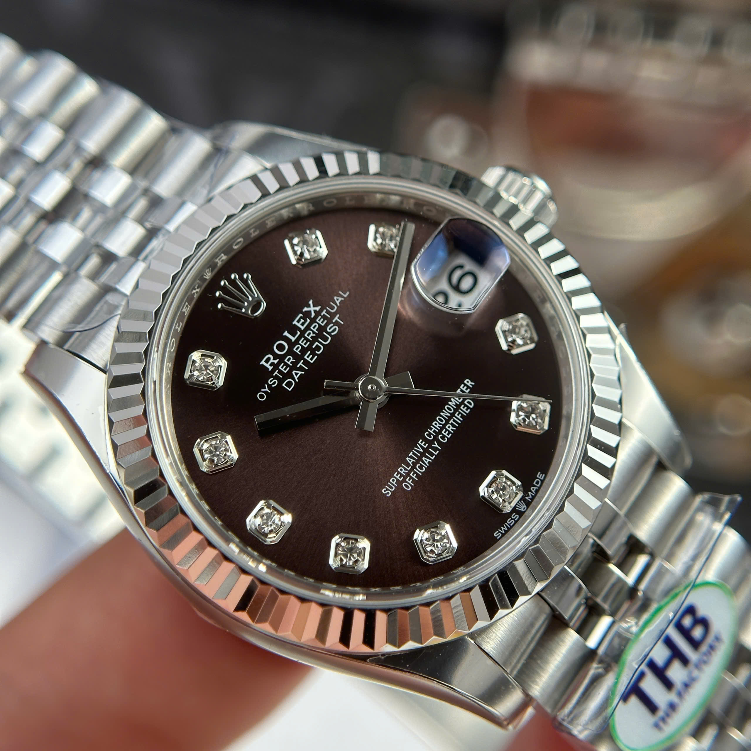 Đồng Hồ Rolex Lady Datejust 31mm 278274 Rep 1:1 THB Factory