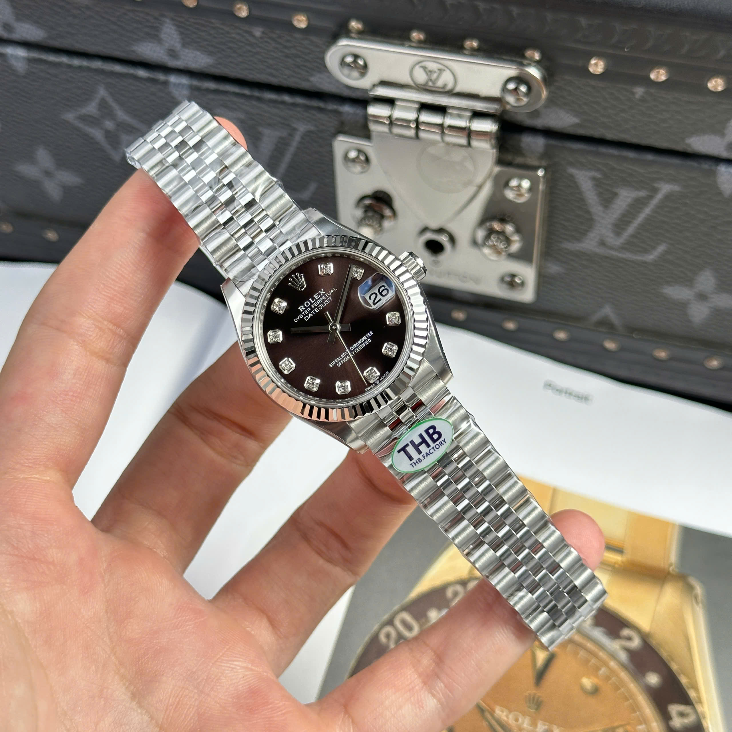 Đồng Hồ Rolex Lady Datejust 31mm 278274 Rep 1:1 THB Factory