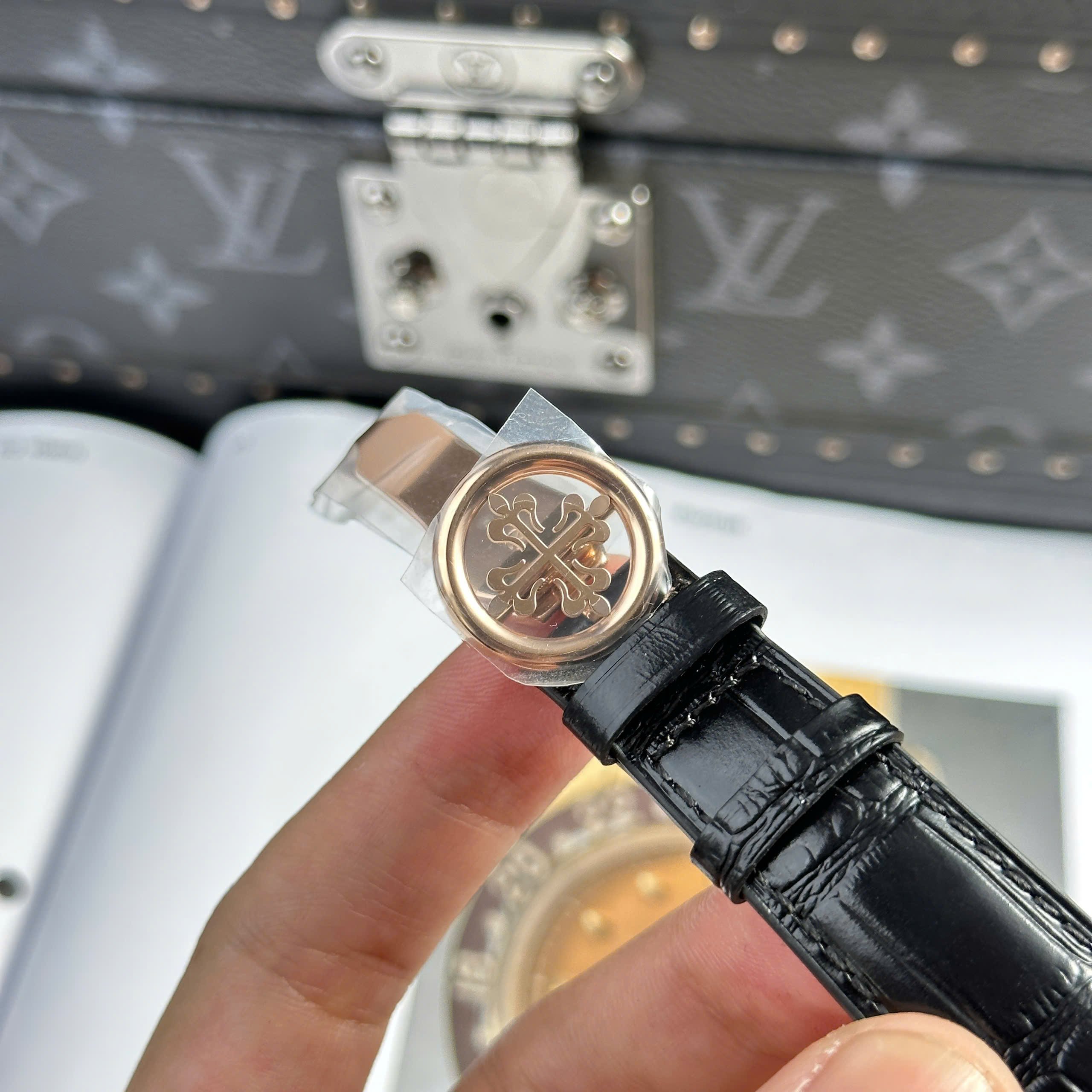 Đồng Hồ Patek Philippe Complications 5205G 40mm Rep 1:1 Cao Cấp KM Factory