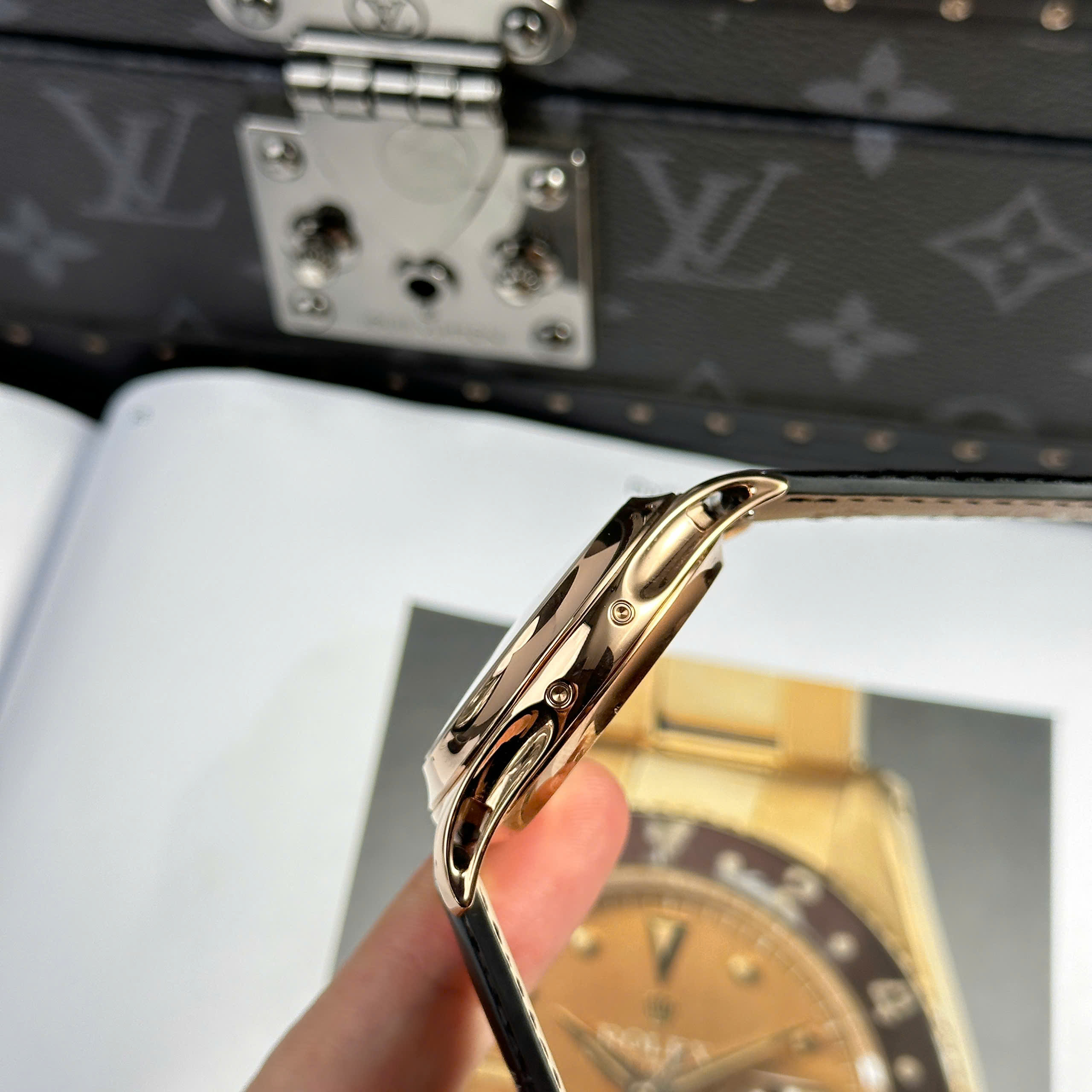 Đồng Hồ Patek Philippe Complications 5205G 40mm Rep 1:1 Cao Cấp KM Factory