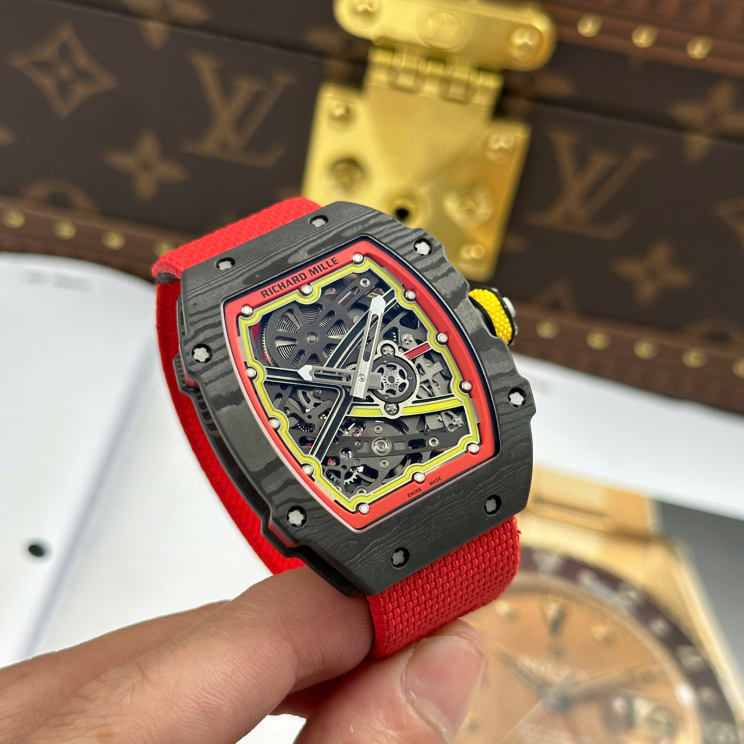 Đồng Hồ Richard Mille RM 67-02 Alexander Zverev Extra Flat Replica 1:1