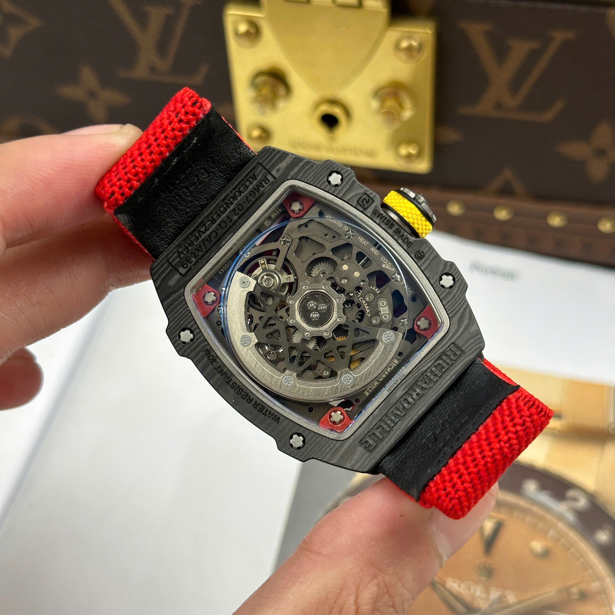 Đồng Hồ Richard Mille RM 67-02 Alexander Zverev Extra Flat Replica 1:1