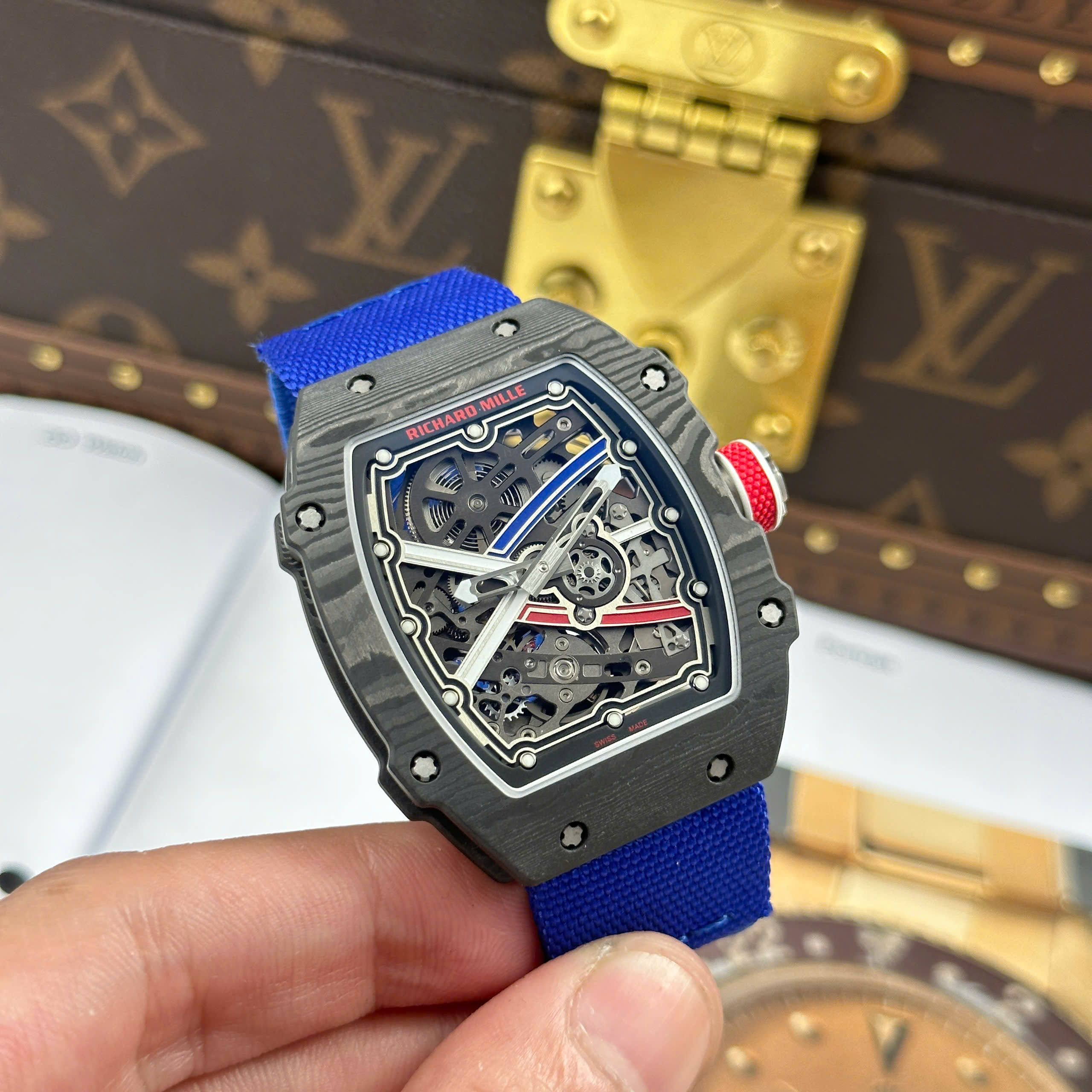 Đồng Hồ Richard Mille RM 67-02 Sebastien Ogier Replica 1:1