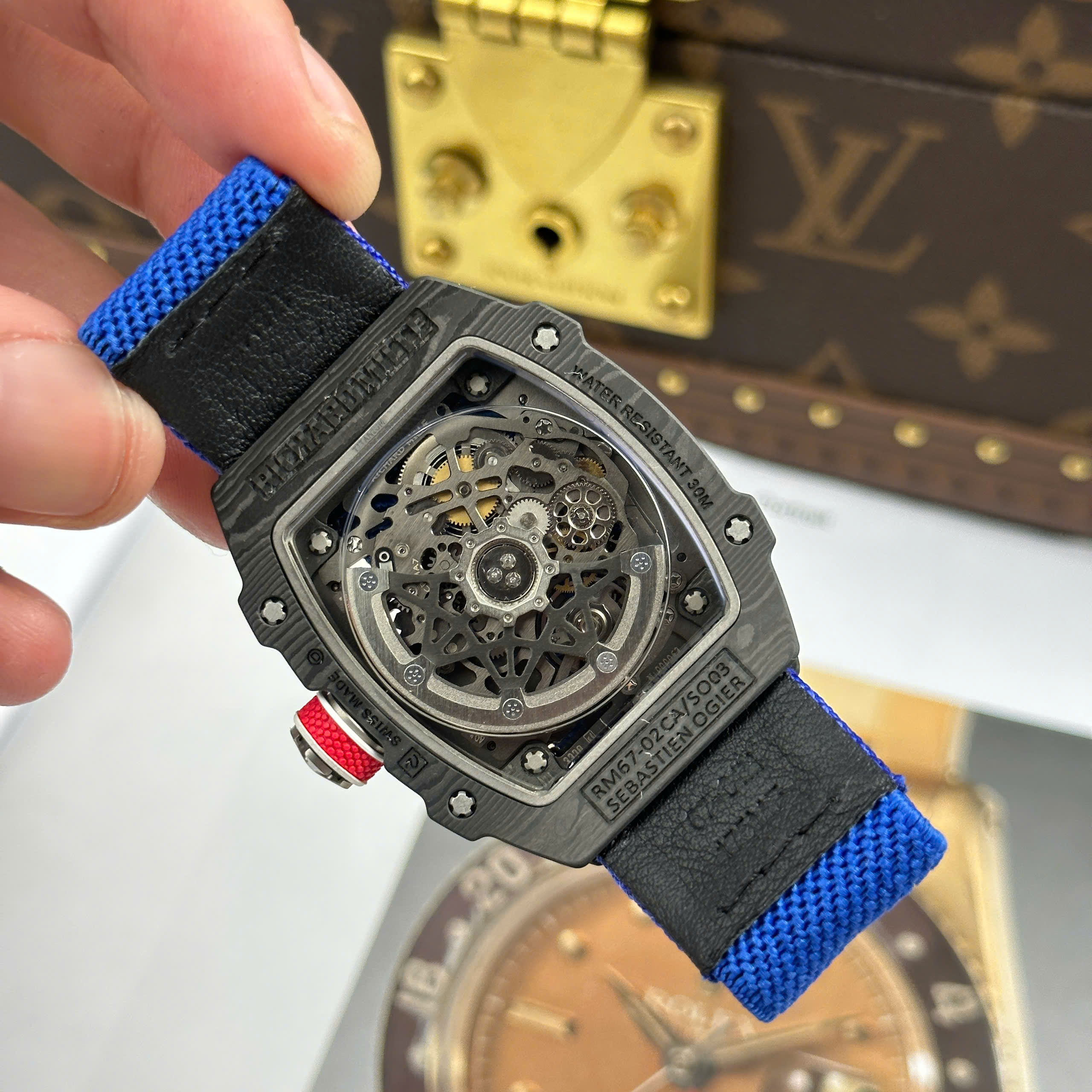 Đồng Hồ Richard Mille RM 67-02 Sebastien Ogier Replica 1:1