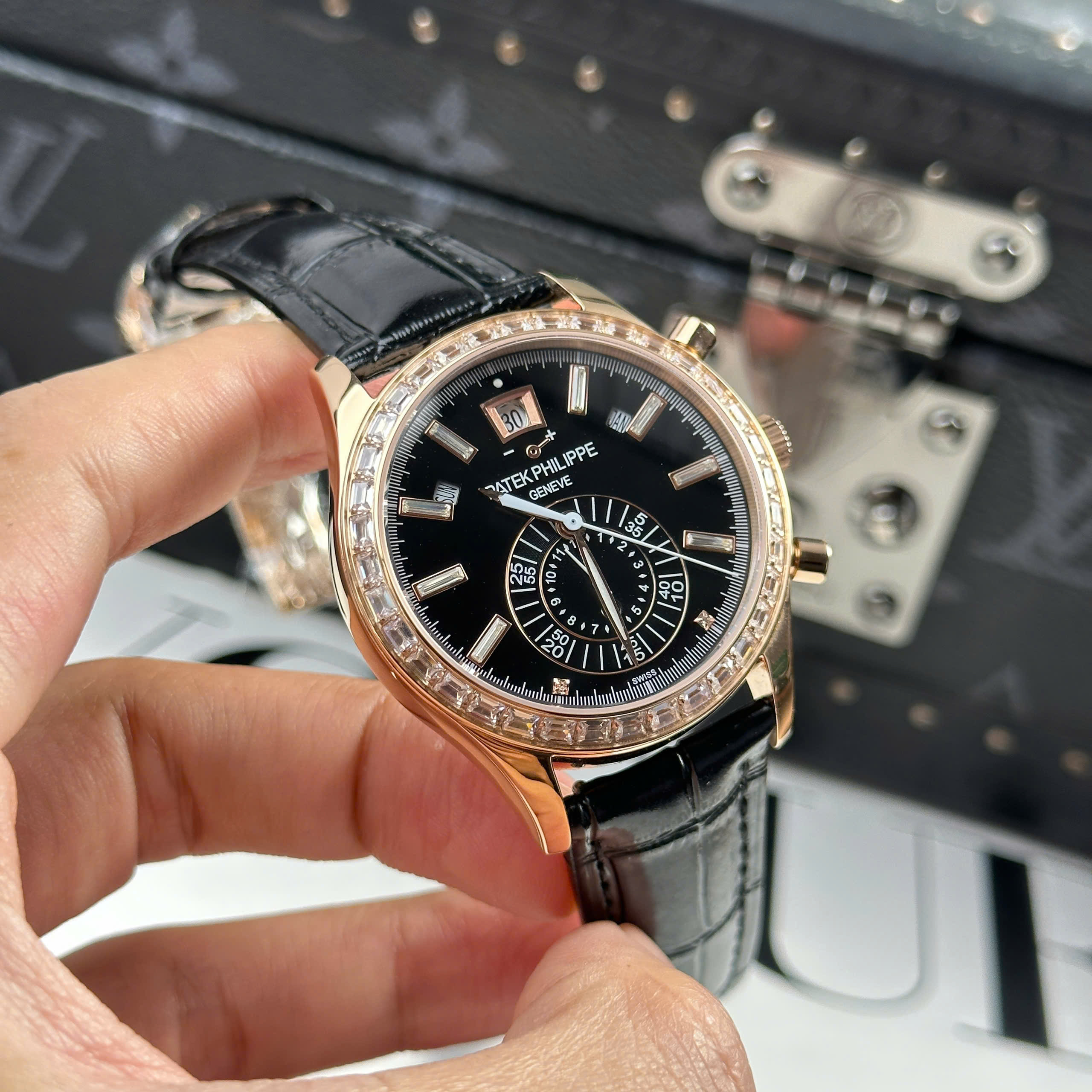 Đồng Hồ Patek Philippe Complications 5961R-010 Replica 1:1 40.5mm