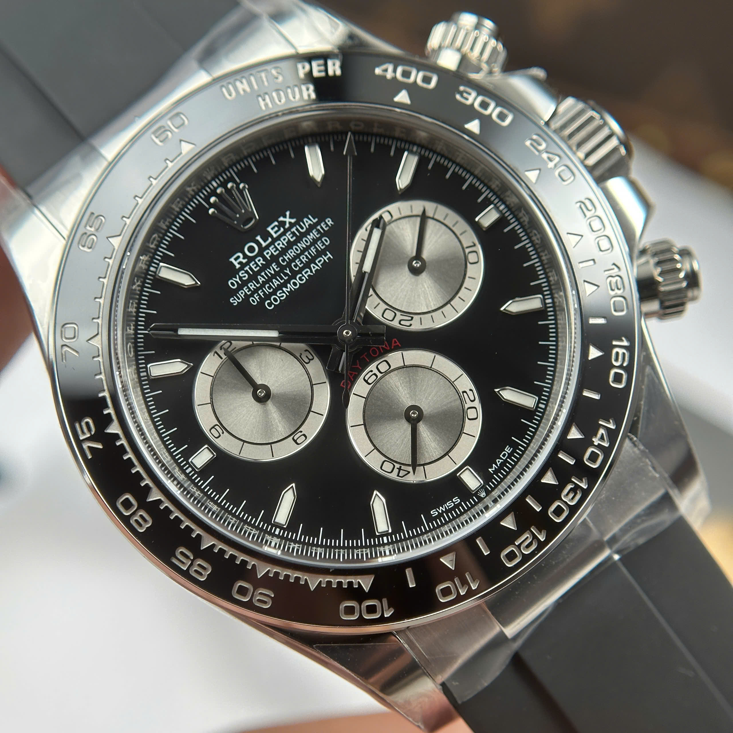 ;Đồng Hồ Rolex Cosmograpdh Daytona 126519LN 40mm Replica 1:1 Clean Factory