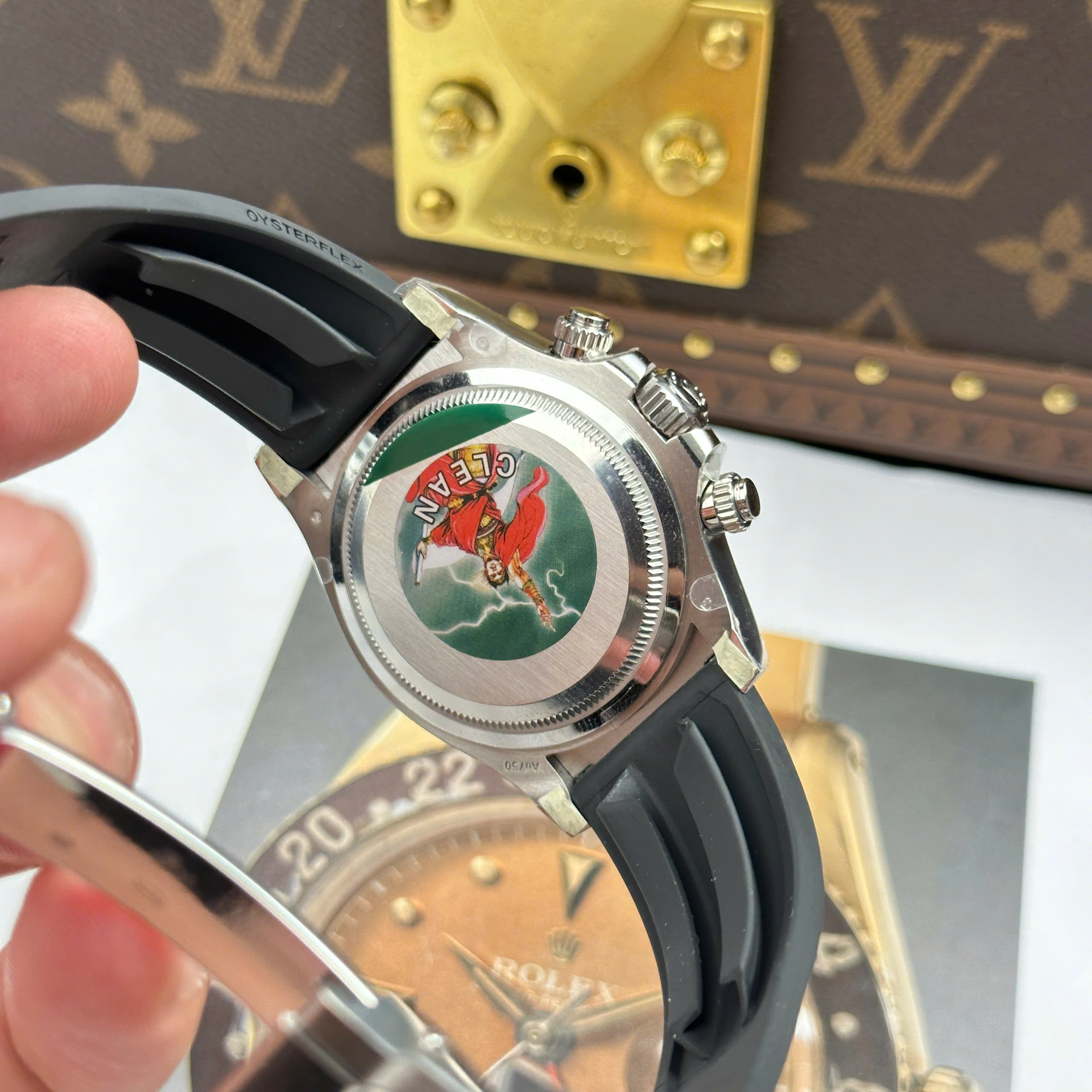 ;Đồng Hồ Rolex Cosmograpdh Daytona 126519LN 40mm Replica 1:1 Clean Factory