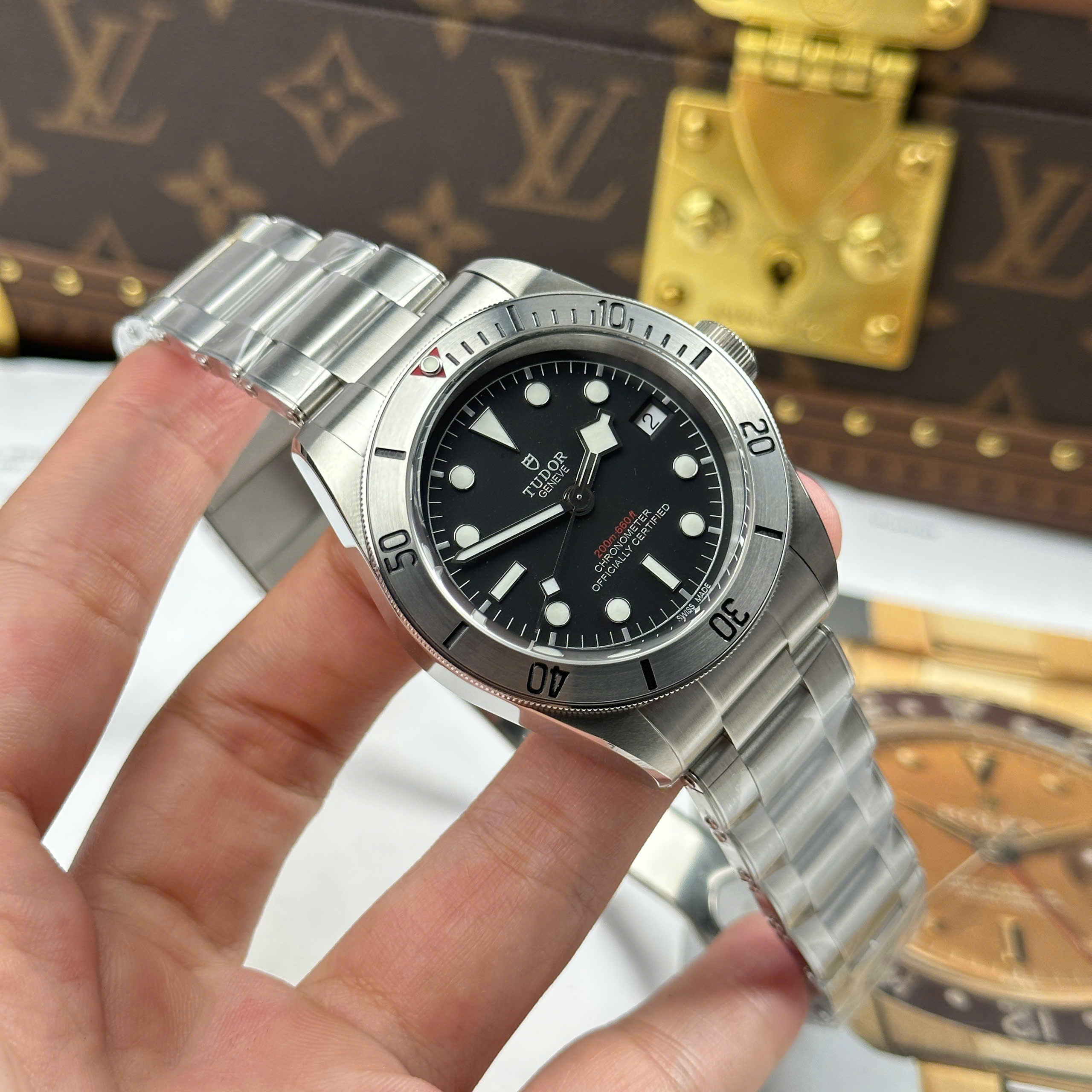 Đồng Hồ Tudor Black Bay Steel 41mm Replica 1:1 ZF Factory