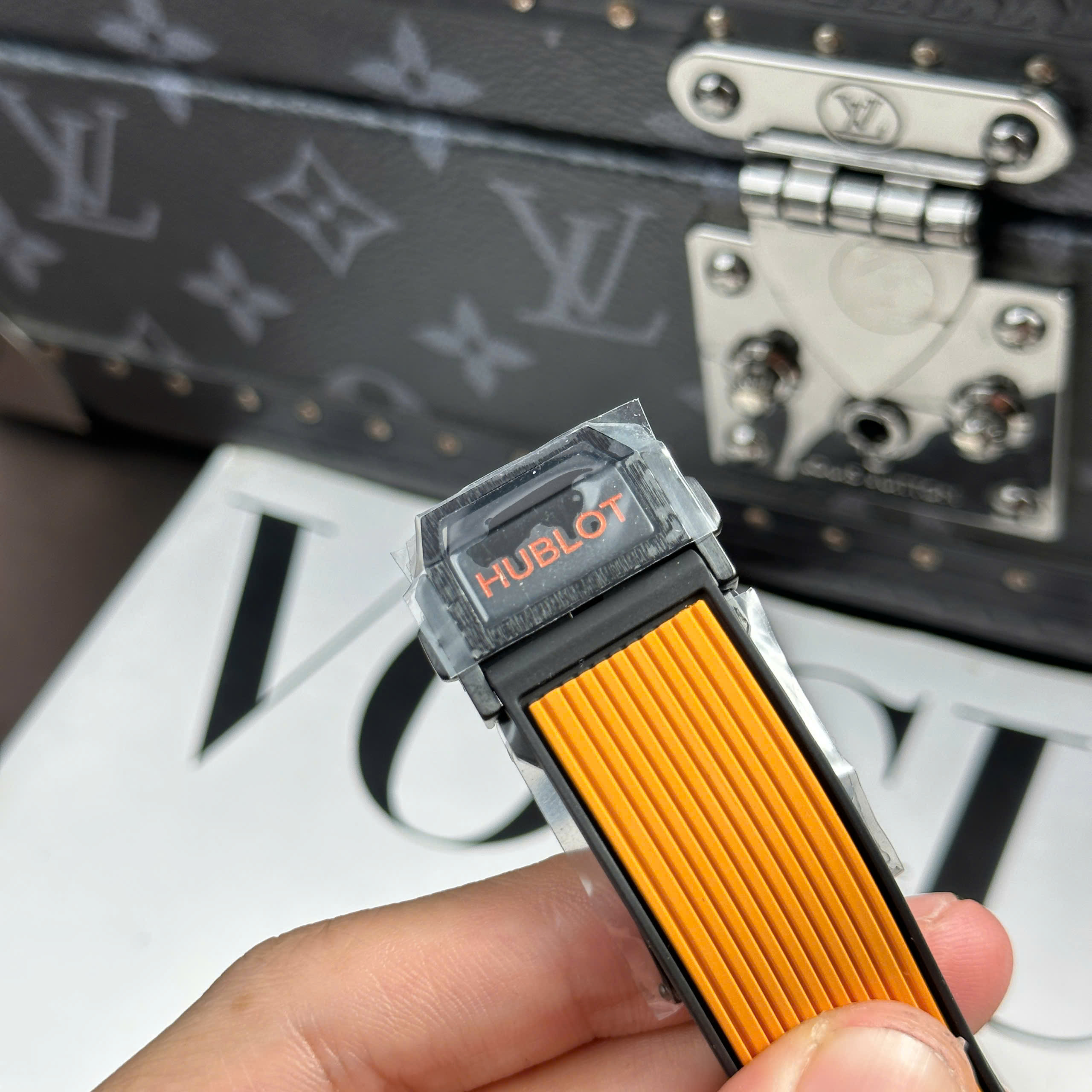 Đồng Hồ Hublot Big Bang Unico Orange Ceramic Cam Replica 1:1 42mm BBF Factory