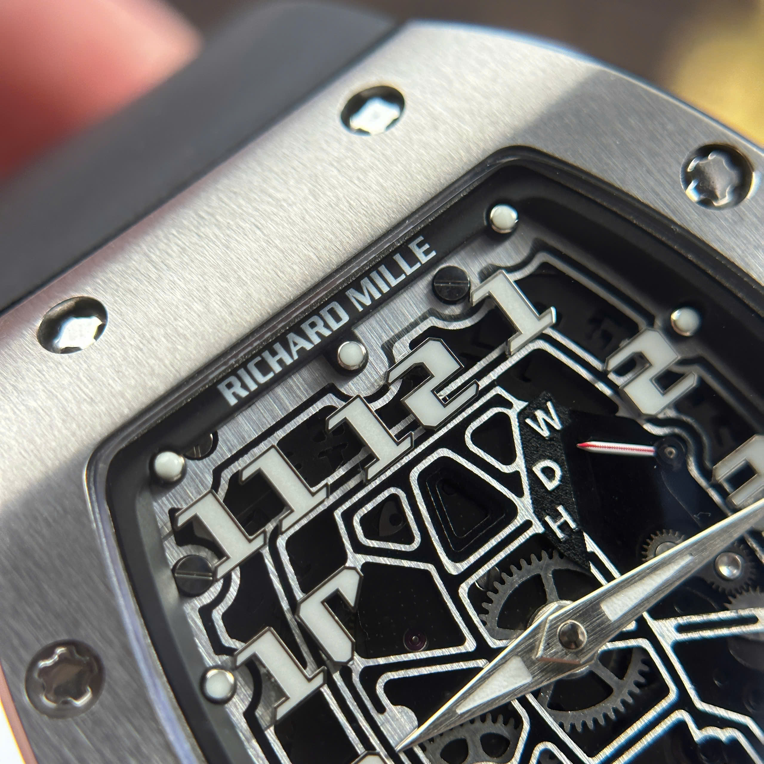 Đồng Hồ Richard Mille RM 67-01 Extra-FI Vỏ Titanium Replica 1:1 38.7mm x 47.5mm