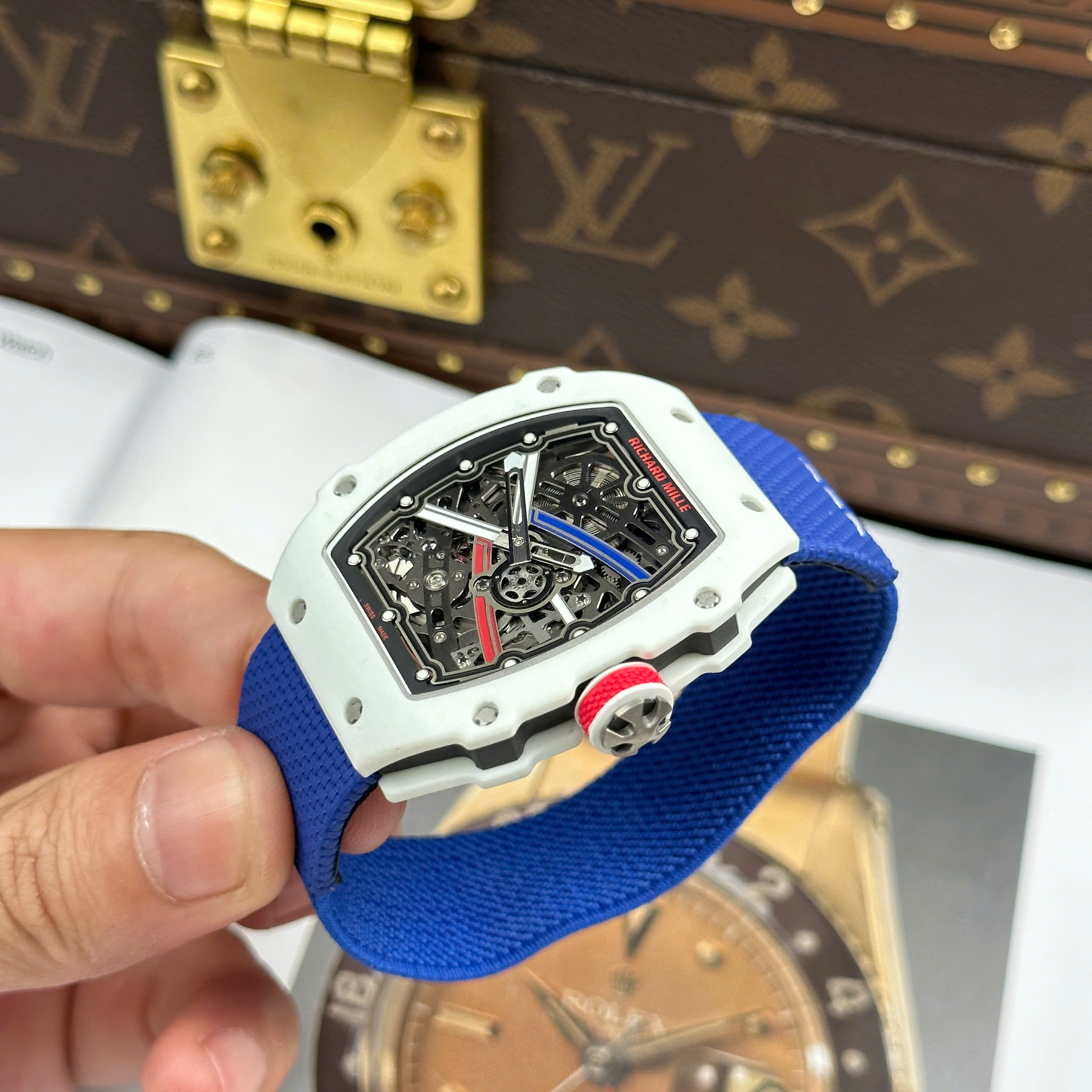 Đồng Hồ Richard Mille RM 67-02 Extra Flat Alexis Pinturault Replica 1:1