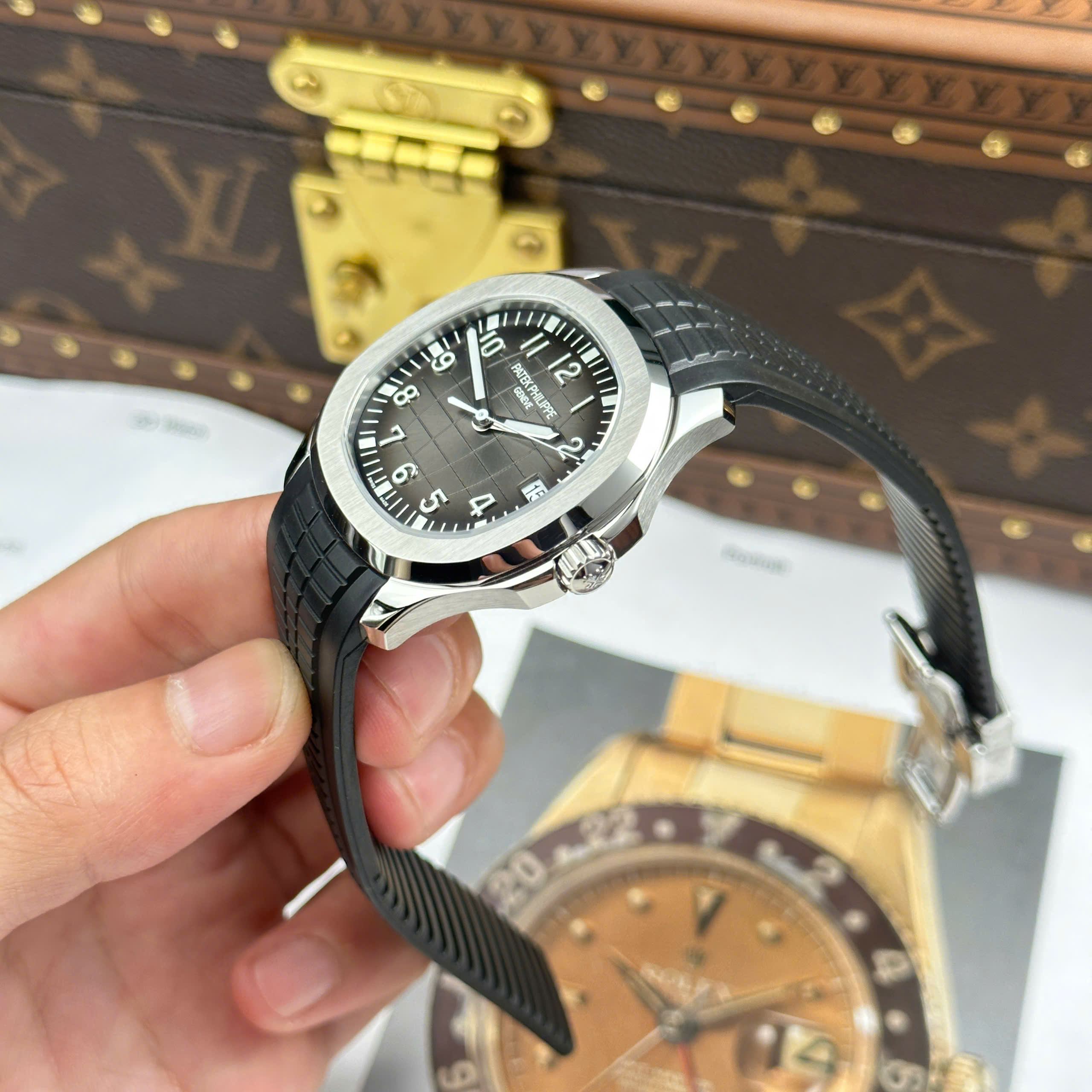 Đồng Hồ Patek Philippe Aquanaut 5167A 40mm Replica 1:1 3K Factory