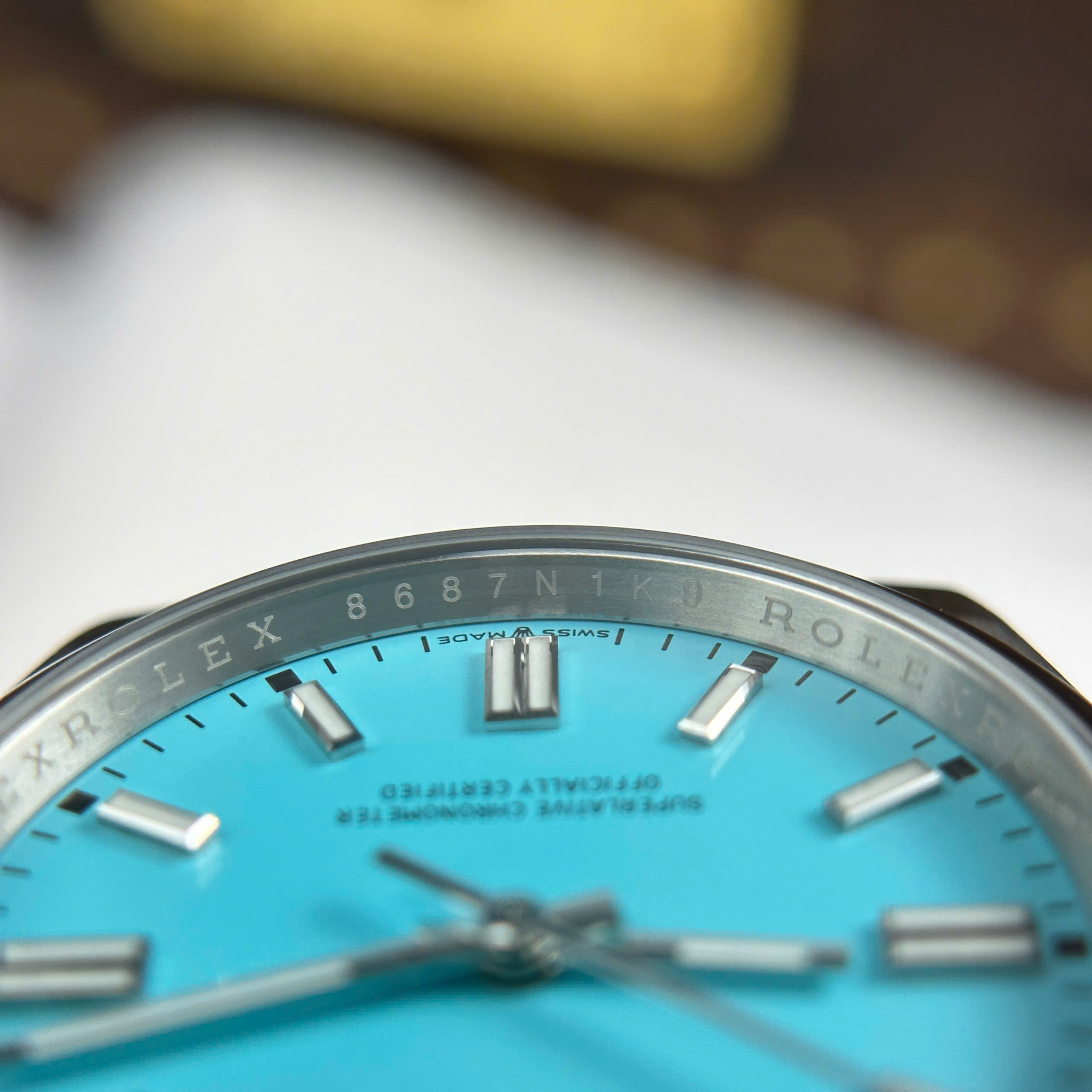 Đồng Hồ Rolex Oyster Perpetual 36mm 126000 Mặt Số Xanh Ngọc Lam Replica 1:1 Clean Factory