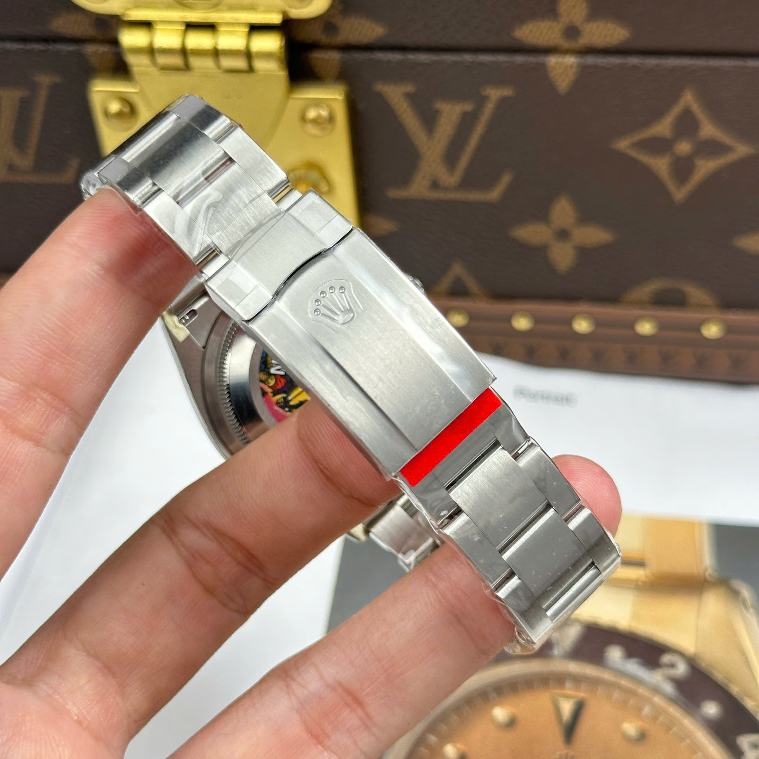Đồng Hồ Rolex Oyster Perpetual 36mm 126000 Mặt Số Xanh Ngọc Lam Replica 1:1 Clean Factory
