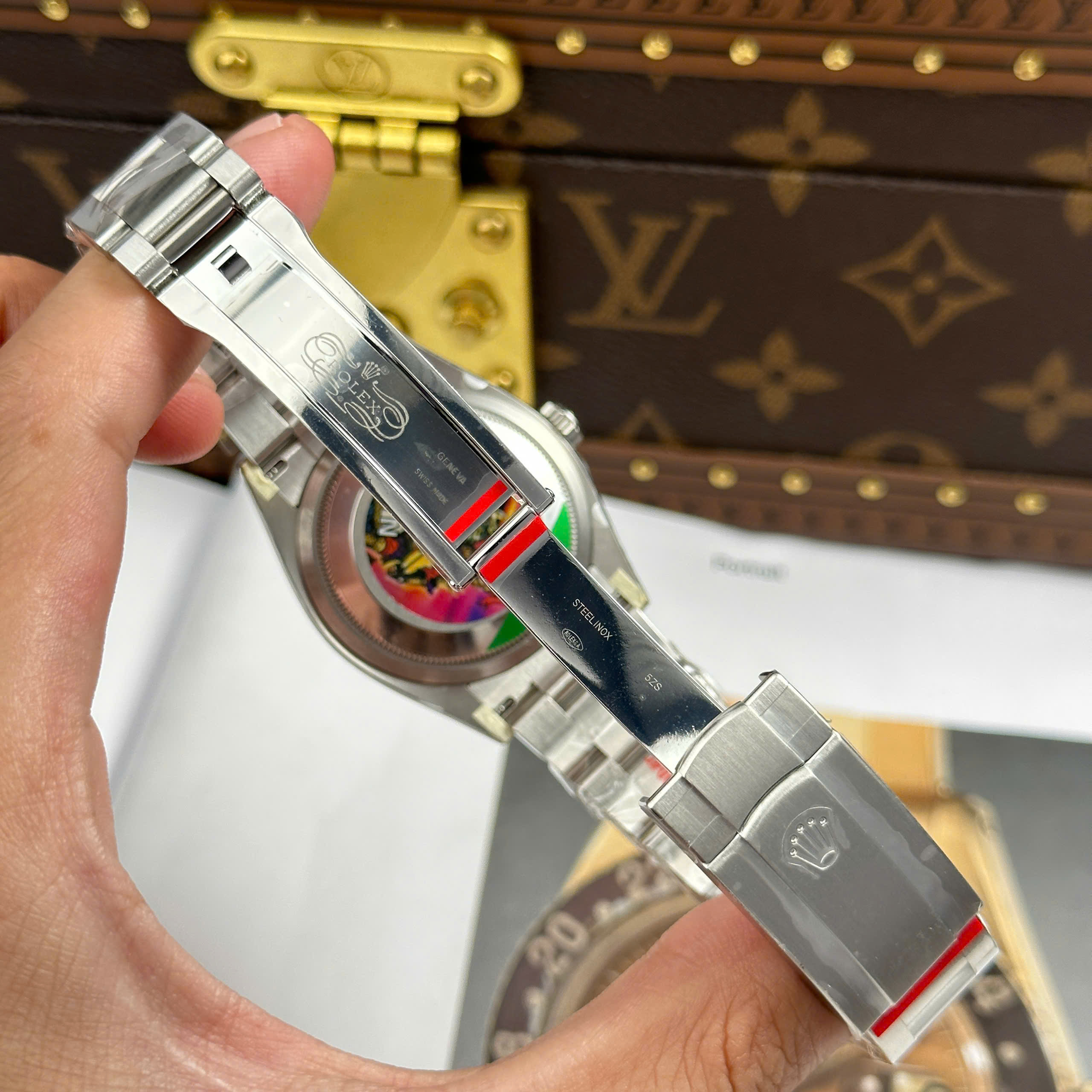 Đồng Hồ Rolex Oyster Perpetual 36mm 126000 Mặt Số Xanh Ngọc Lam Replica 1:1 Clean Factory