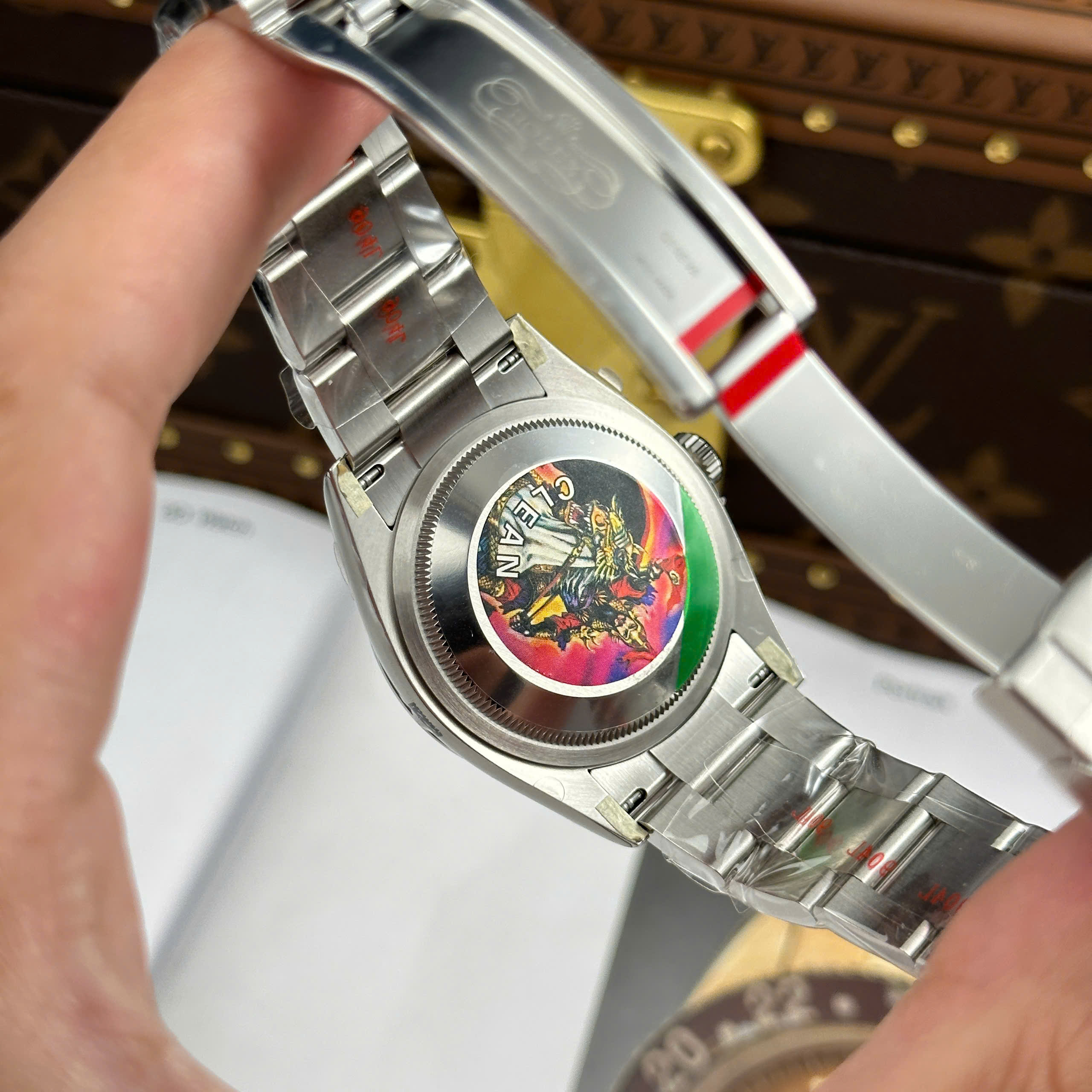 Đồng Hồ Rolex Oyster Perpetual 36mm 126000 Mặt Số Đen Replica 1:1 Clean Factory