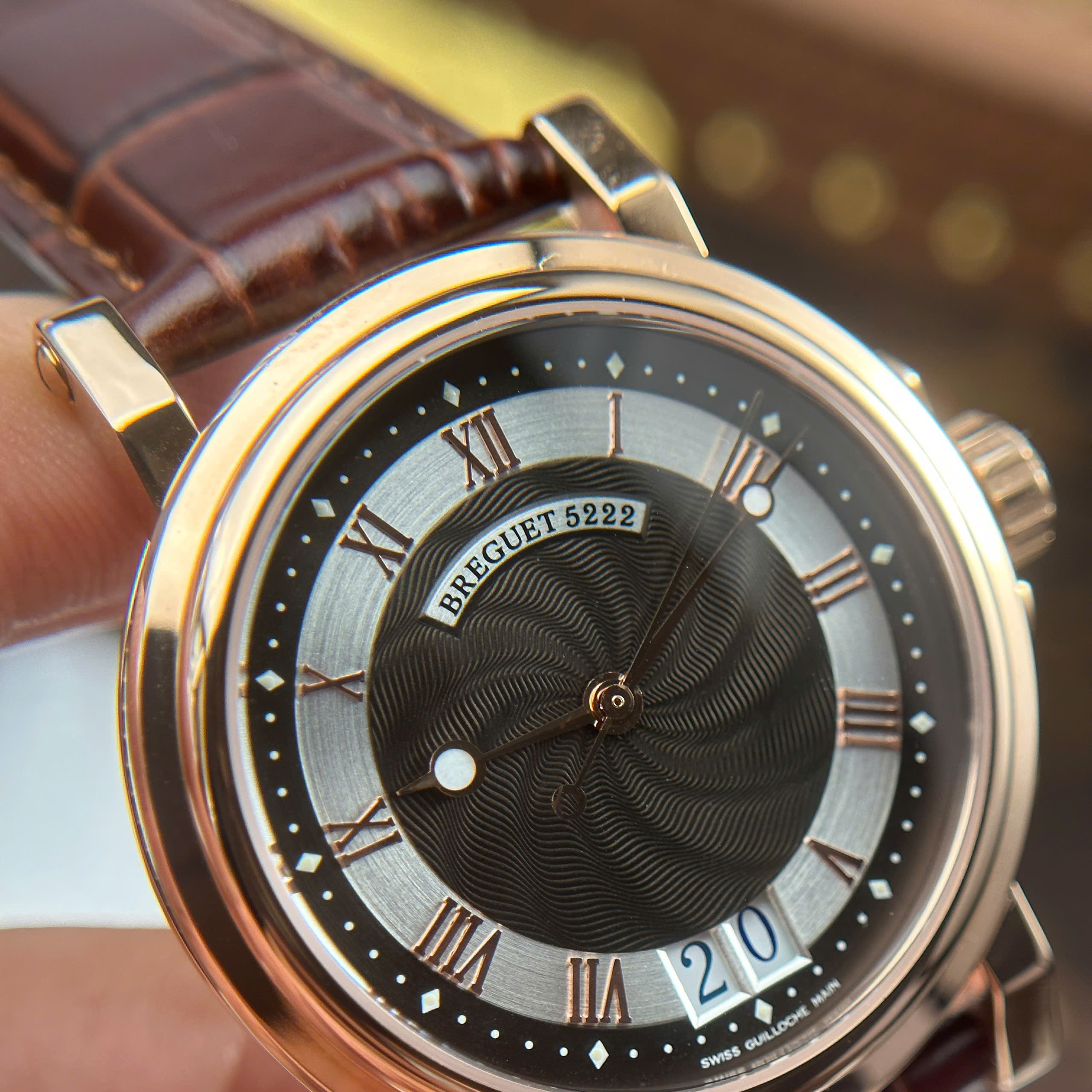 Đồng Hồ Breguet Marine Big Date 39mm 5817BR/Z2/5V8 Replica 1:1