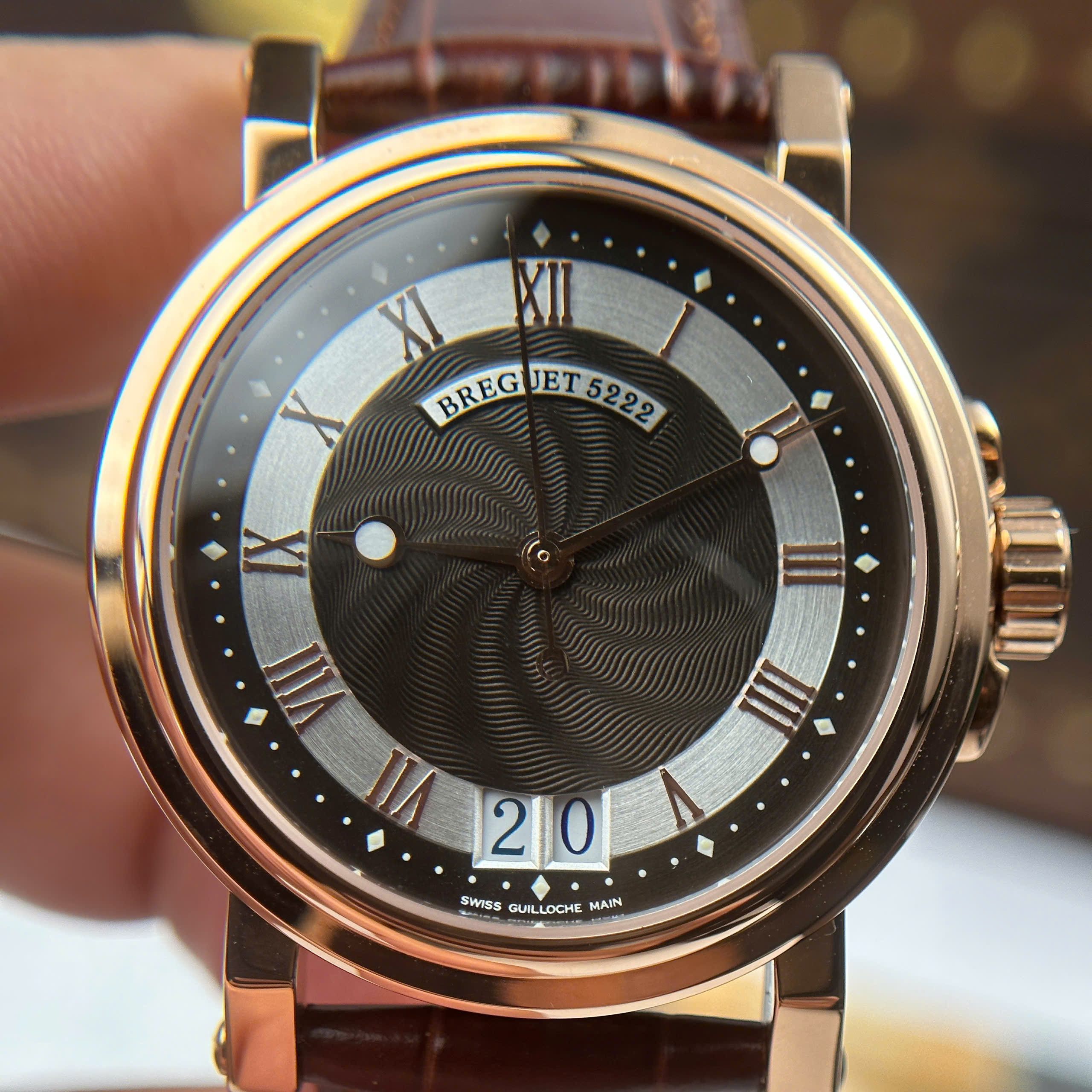 Đồng Hồ Breguet Marine Big Date 39mm 5817BR/Z2/5V8 Replica 1:1
