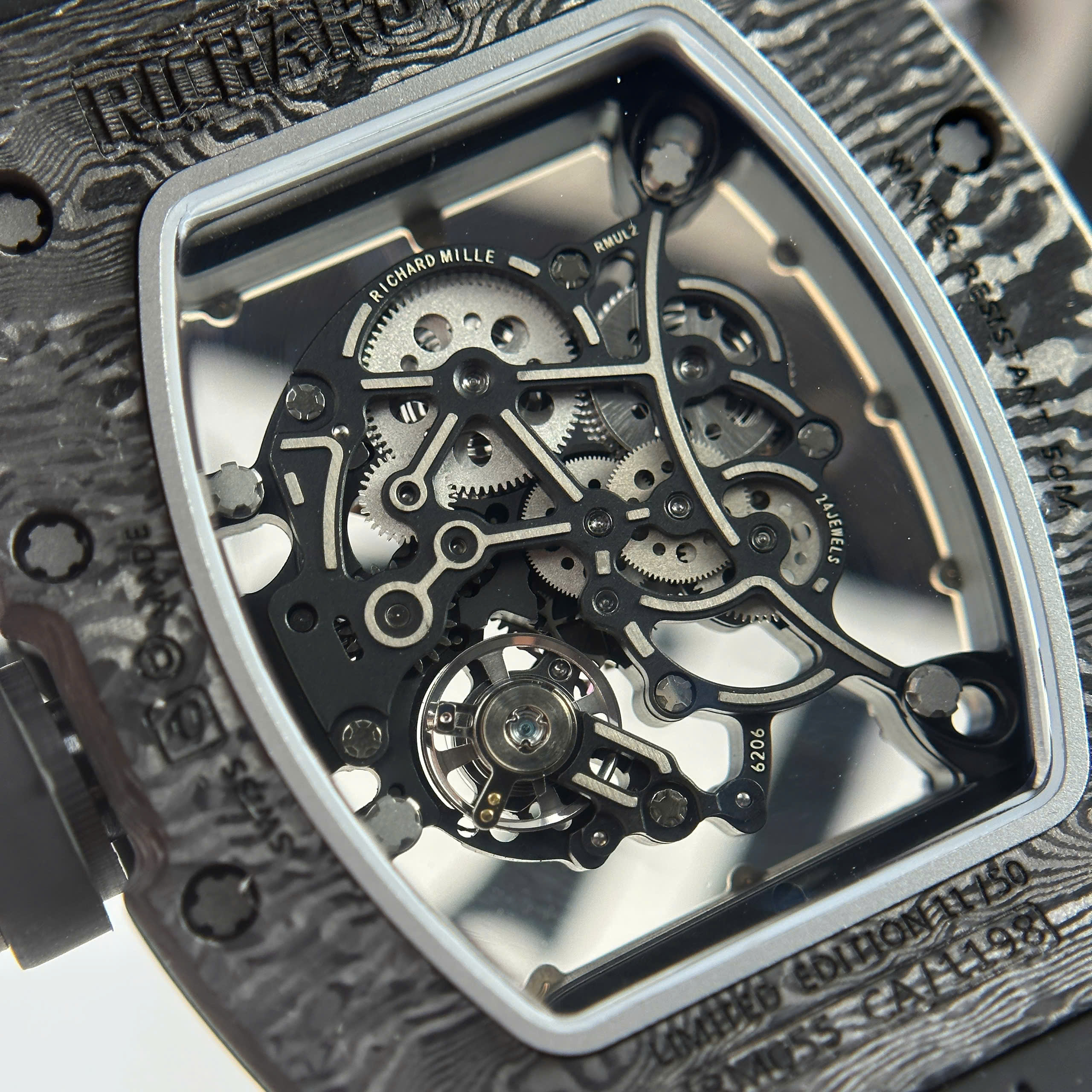 Đồng Hồ Richard Mille RM 055 Carbon Replica 1:1 BBR Factory