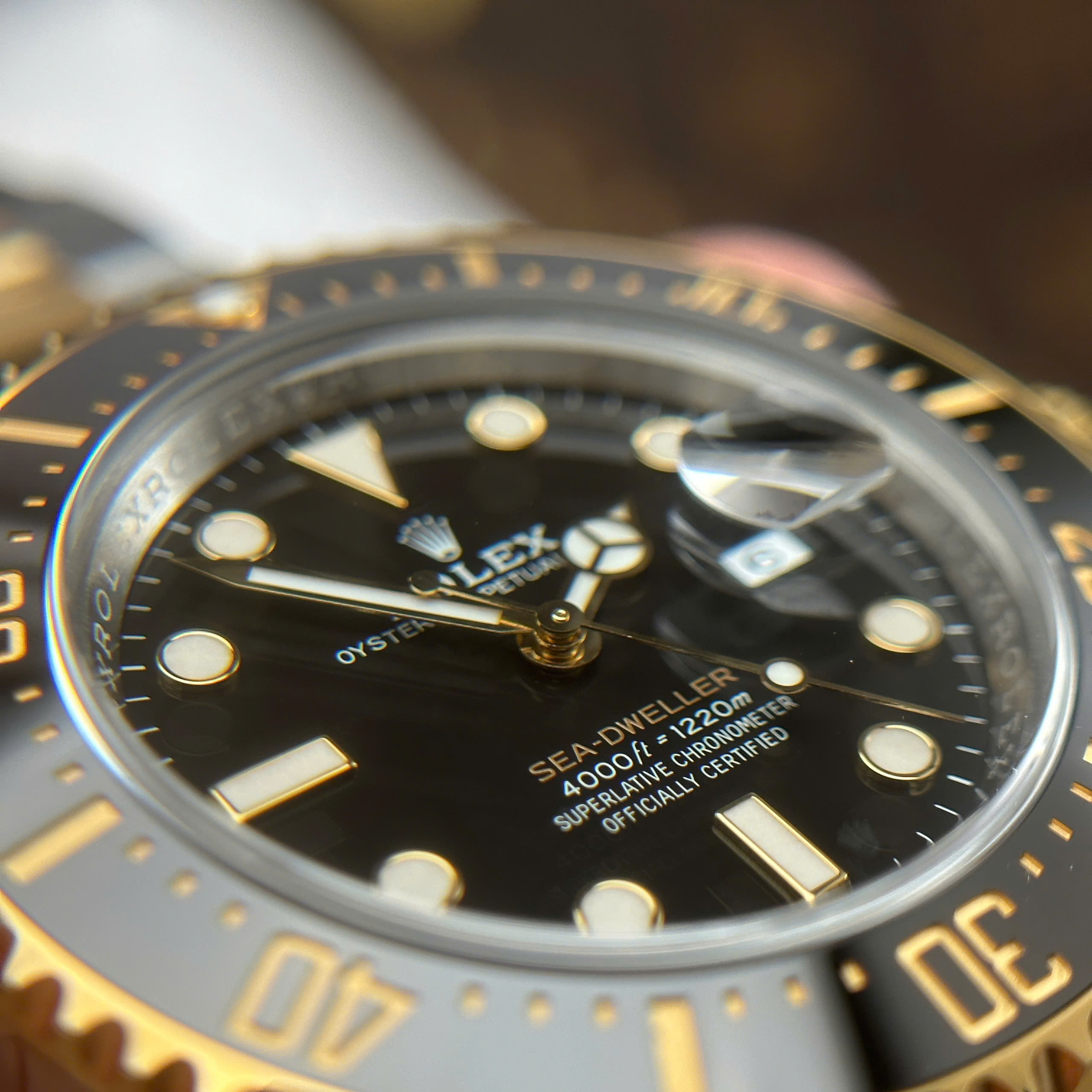 Đồng Hồ Rolex Sea - Dweller 43mm M126603 - 0001 Mặt Số Đen Replica 1:1 VS Factory