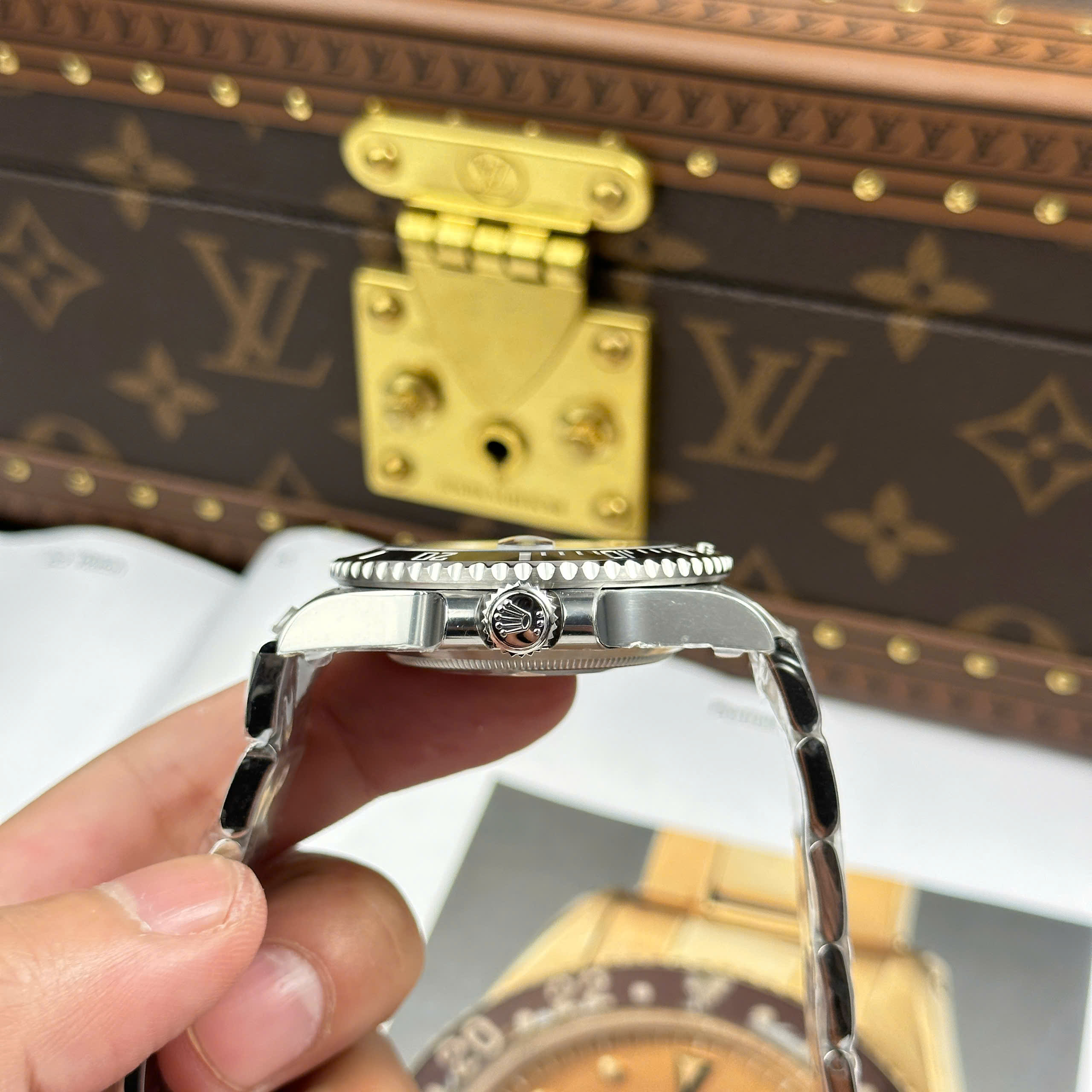 Đồng Hồ Rolex Submariner Date 126610LN Mặt Số Đen 41mm Replica 1:1 VS Factory