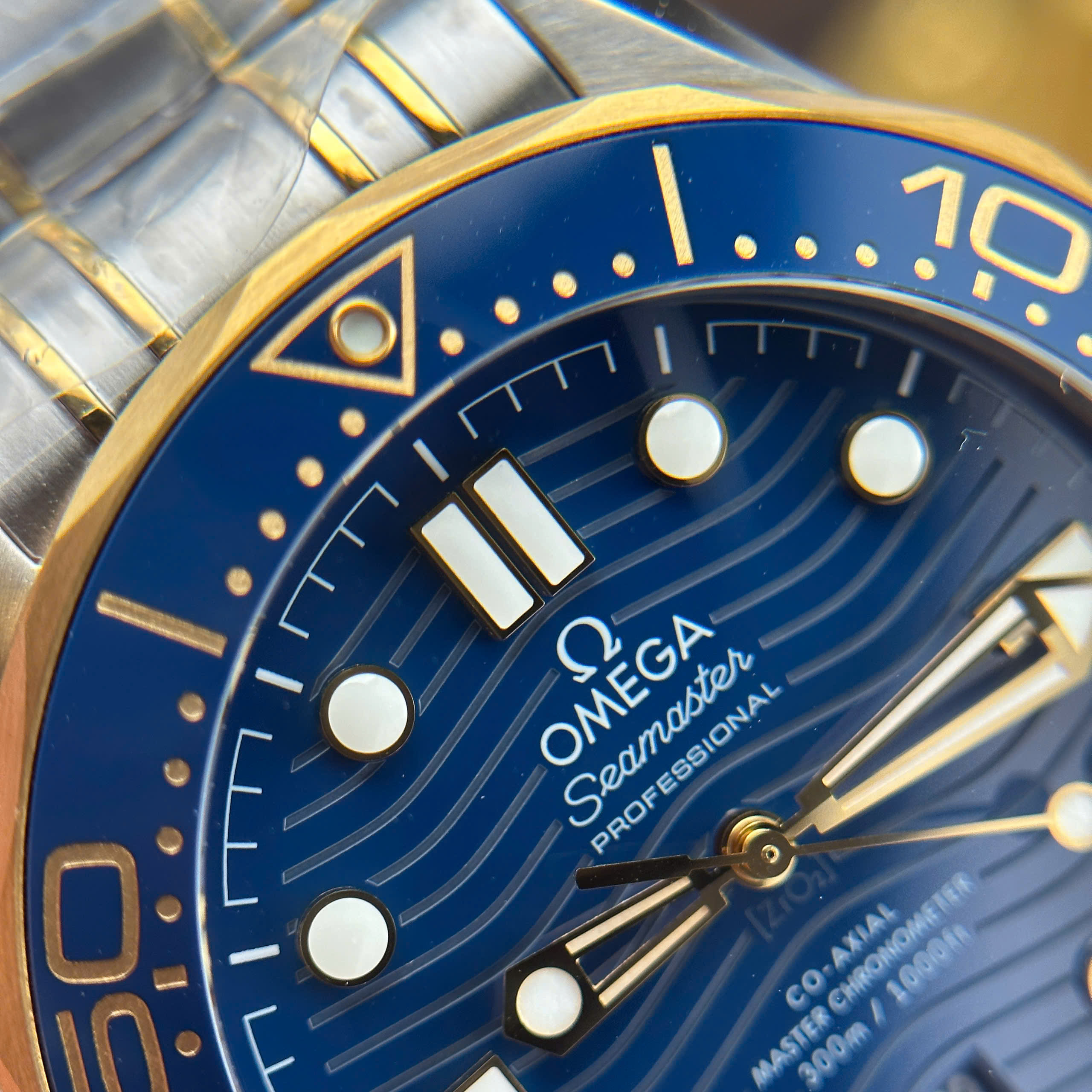 Đồng Hồ Omega Seamaster Diver 300 Mặt Xanh Blue 42mm Replica 1:1 VS Factory