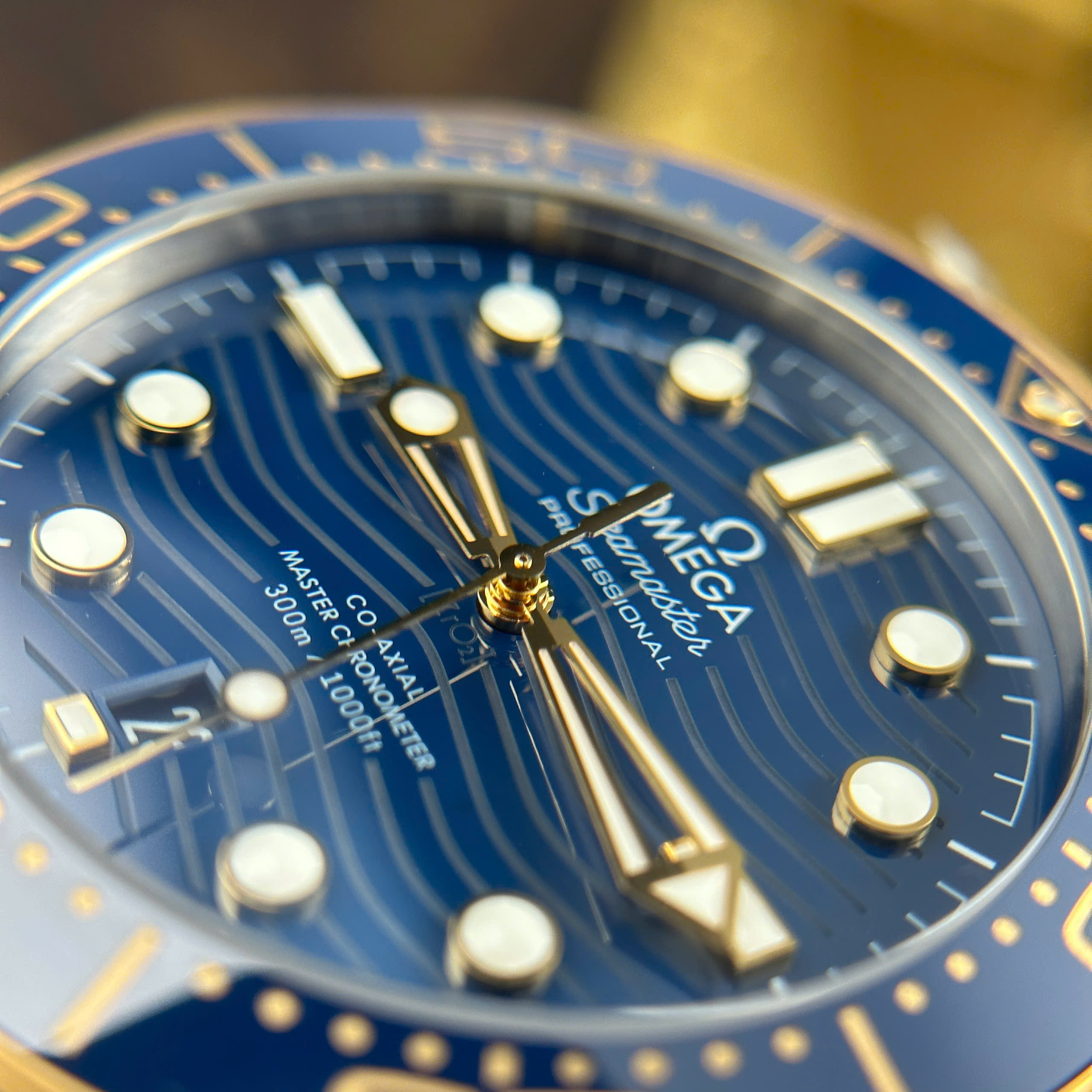 Đồng Hồ Omega Seamaster Diver 300 Mặt Xanh Blue 42mm Replica 1:1 VS Factory