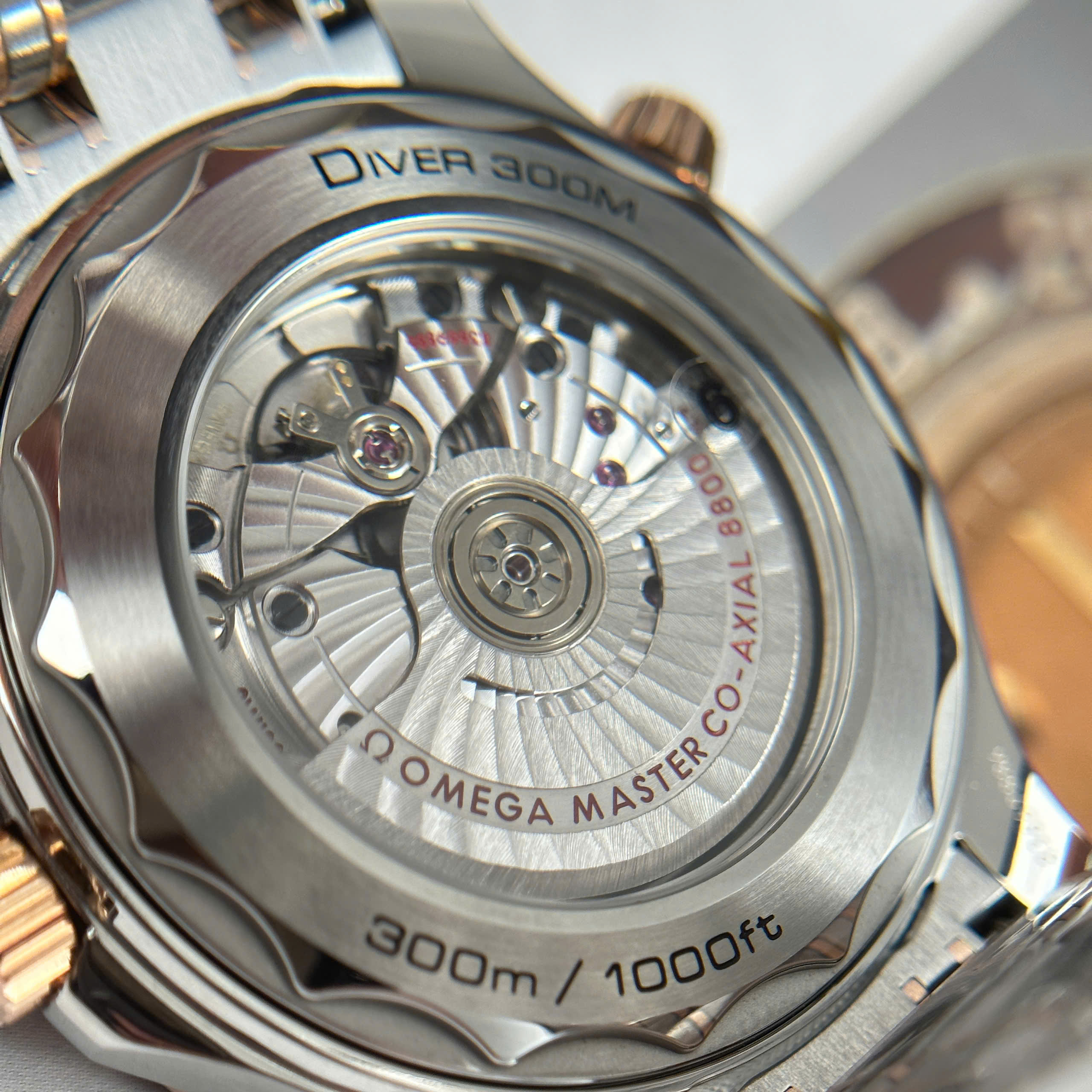 Đồng Hồ Omega Seamaster Diver 300 Mặt Số Đen 42mm Replica 1:1 VS Factory