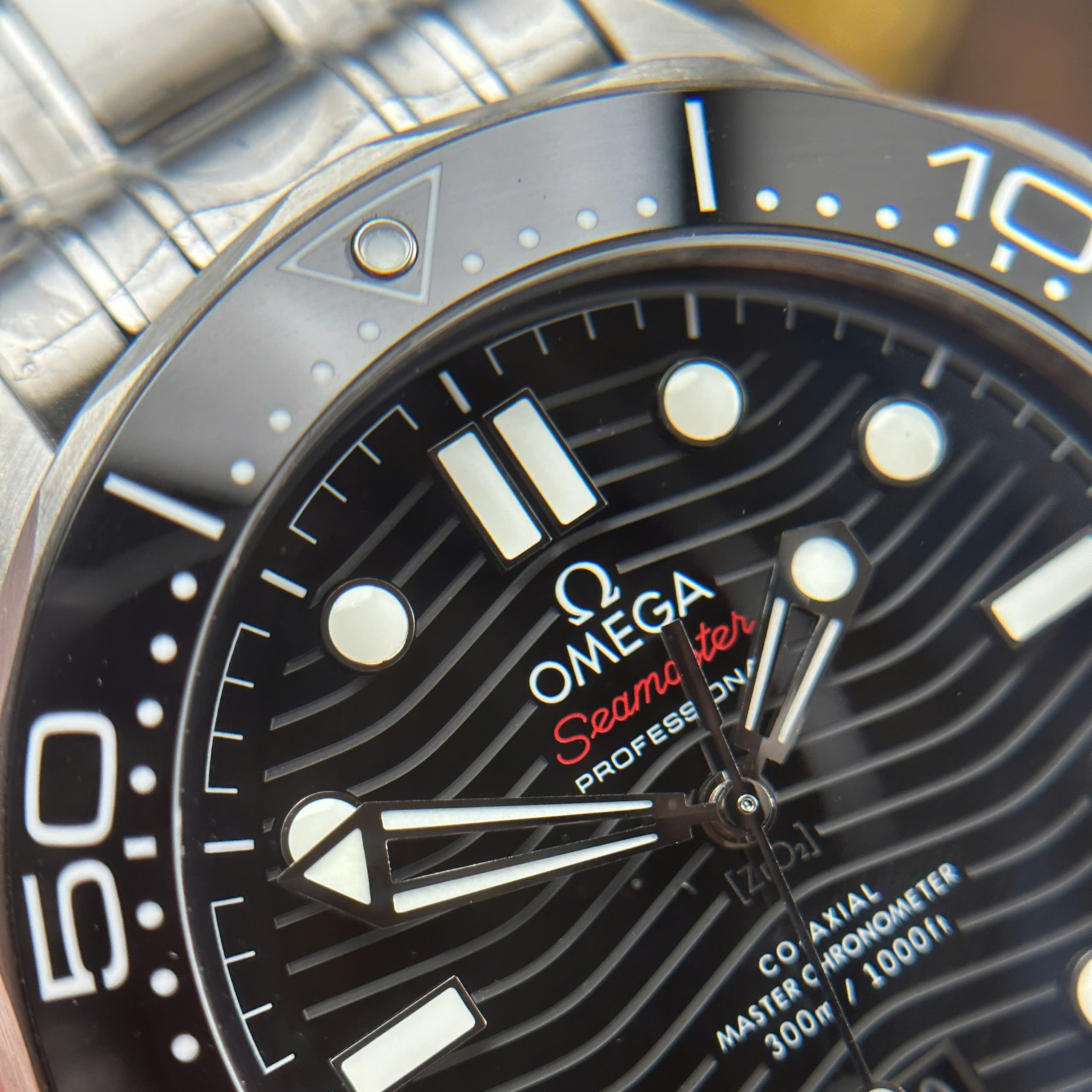 Đồng Hồ Omega Seamaster Diver 300 Mặt Số Đen 42mm Replica 1:1 VS Factory
