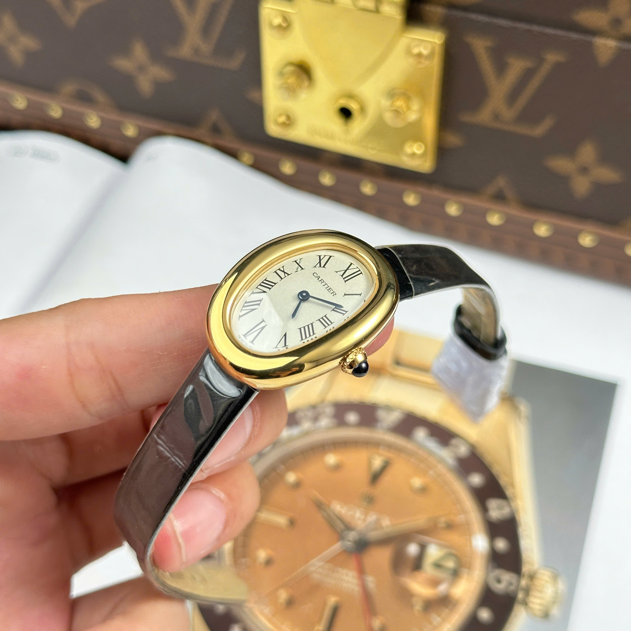 Đồng Hồ Cartier Baignoire 1920 WGBA0022 31 x 23mm Replica 1:1
