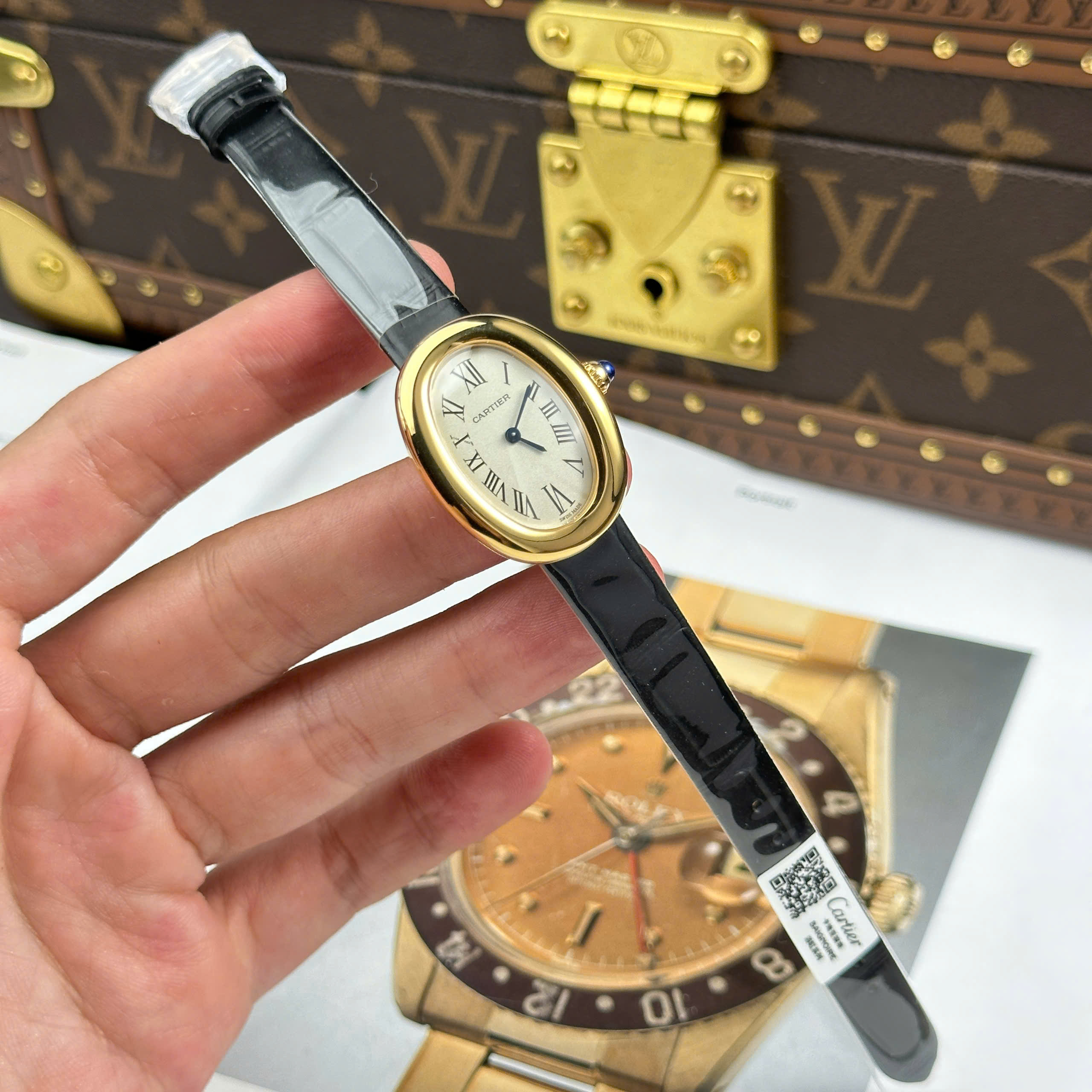 Đồng Hồ Cartier Baignoire 1920 WGBA0022 31 x 23mm Replica 1:1