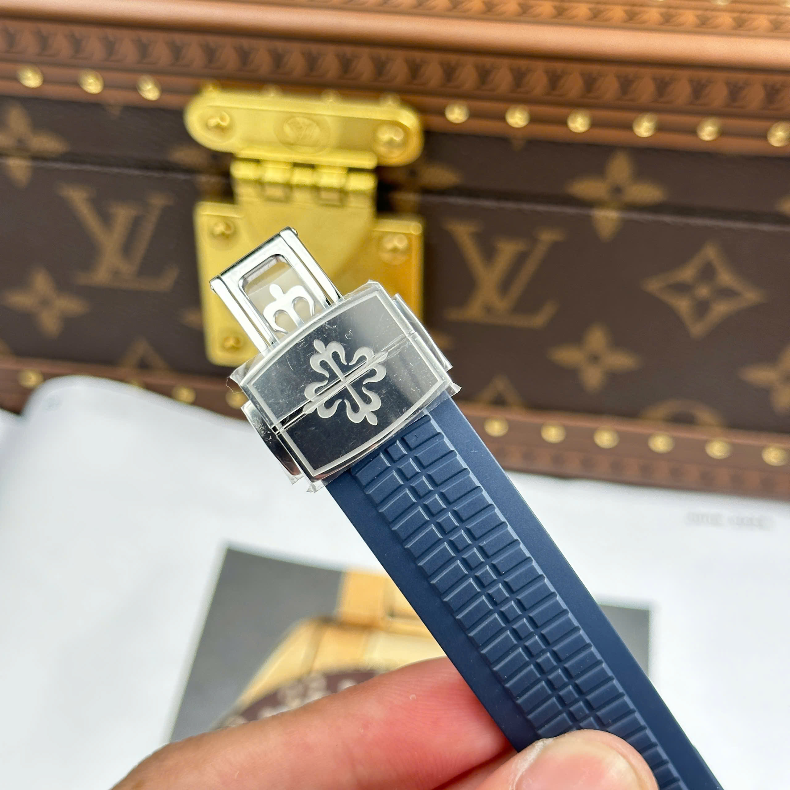 Đồng Hồ Patek Philippe Aquanaut 5168-001 42,2mm Replica 1:1 3K Factory