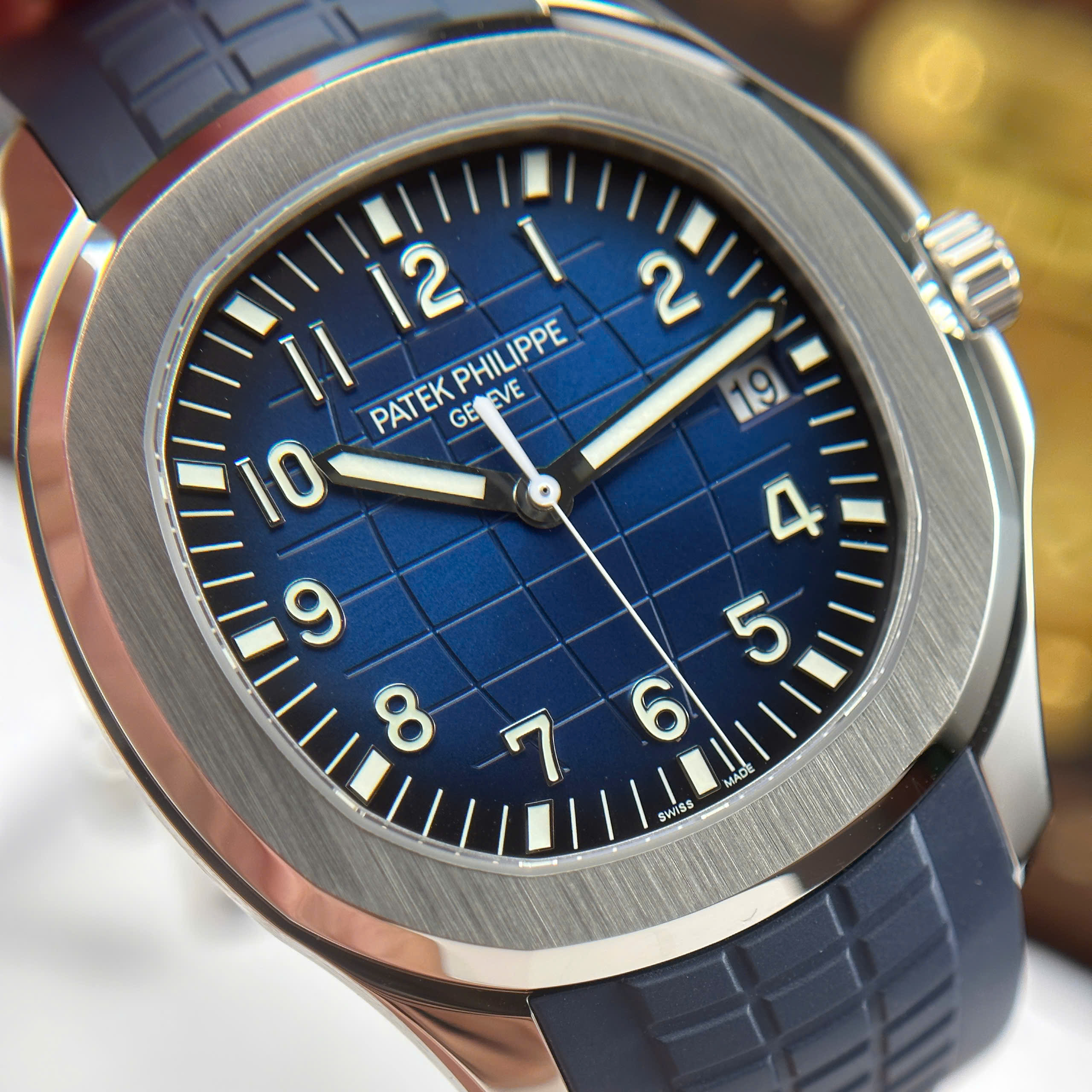 Đồng Hồ Patek Philippe Aquanaut 5168-001 42,2mm Replica 1:1 3K Factory