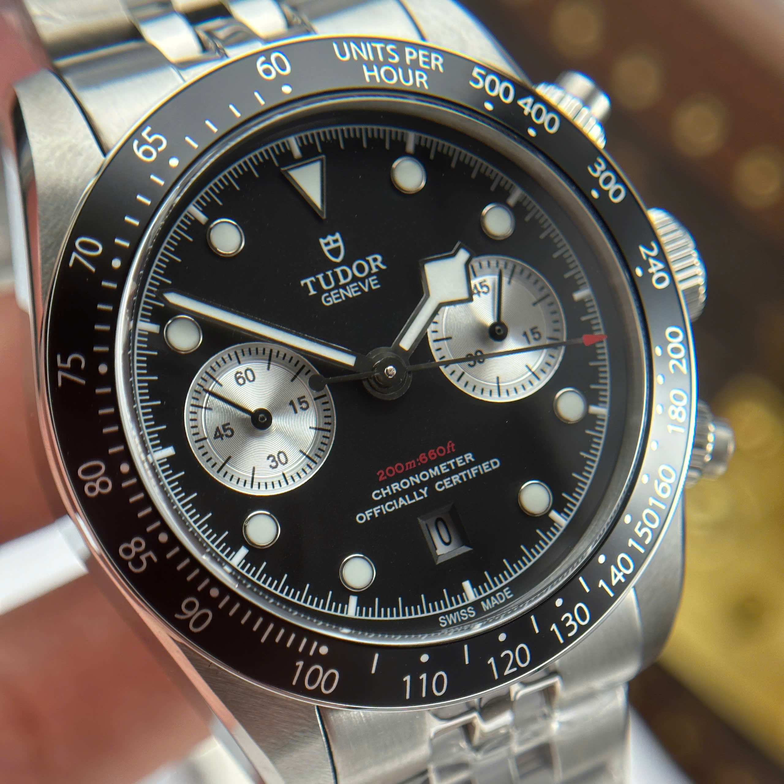 Đồng Hồ Tudor Black Bay Chronograph Replica 1:1 41mm TW Factory