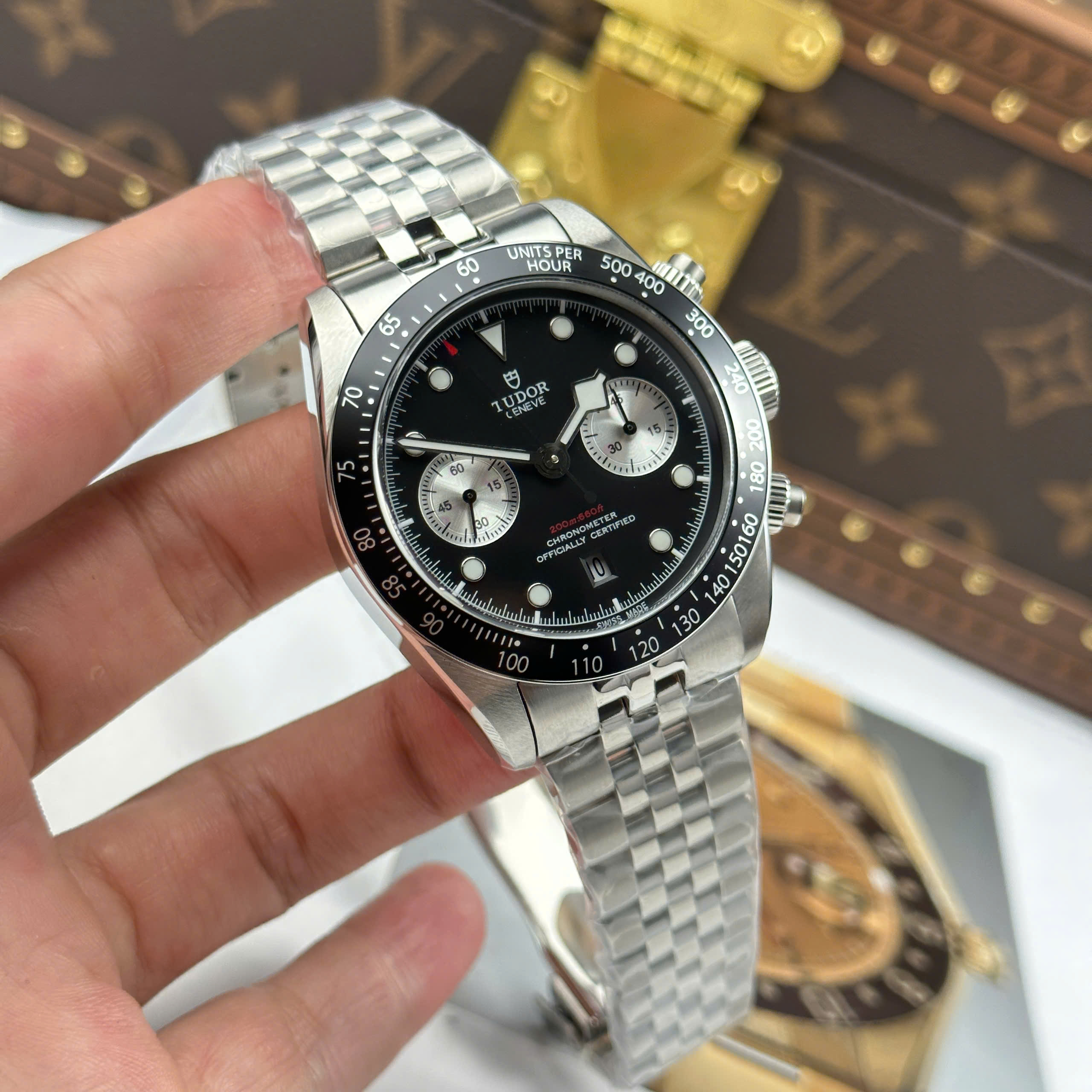 Đồng Hồ Tudor Black Bay Chronograph Replica 1:1 41mm TW Factory