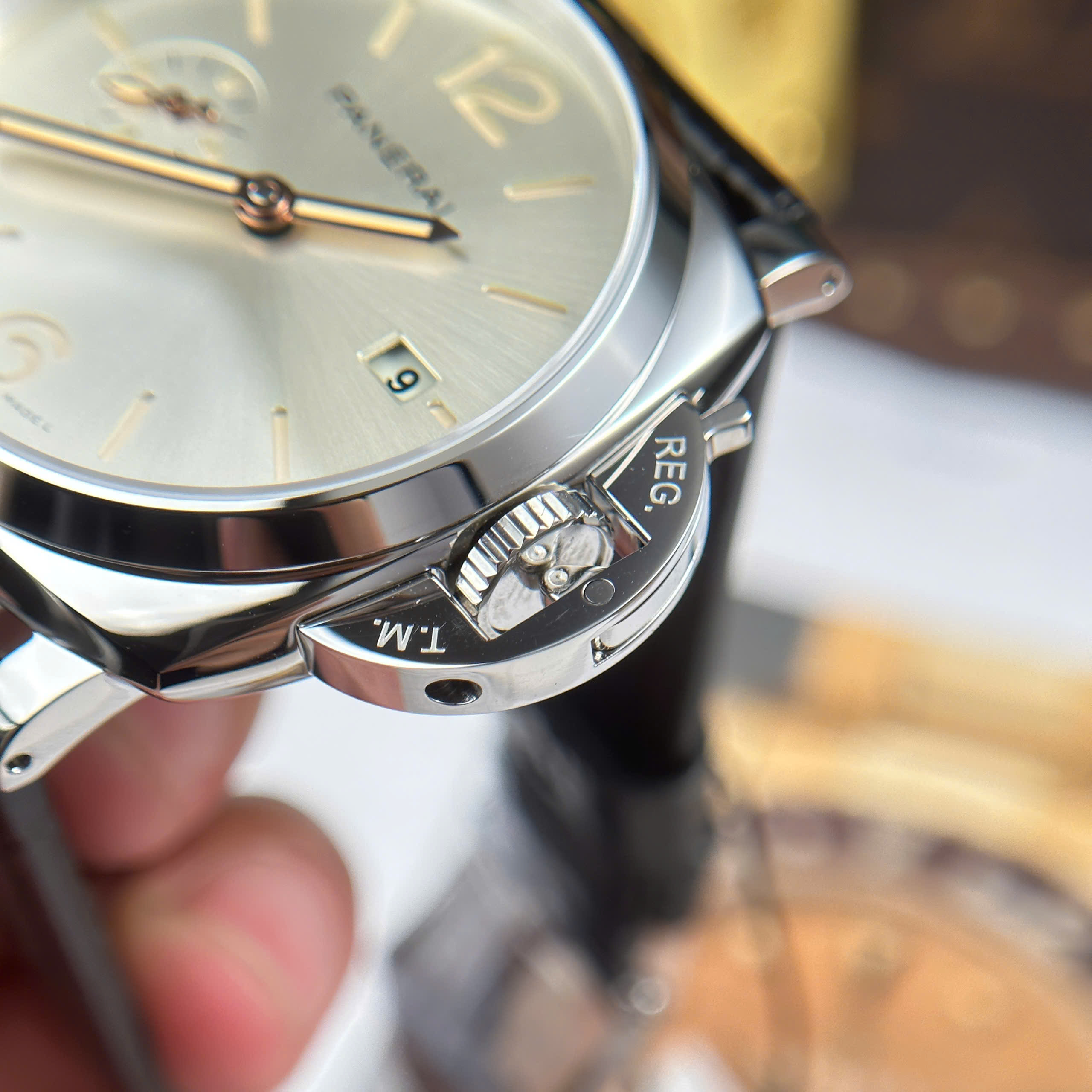 Đồng Hồ Panerai Luminor Due PAM1249 Mặt Trắng Ngà Dây Da Replica 1:1 42mm VS Factory