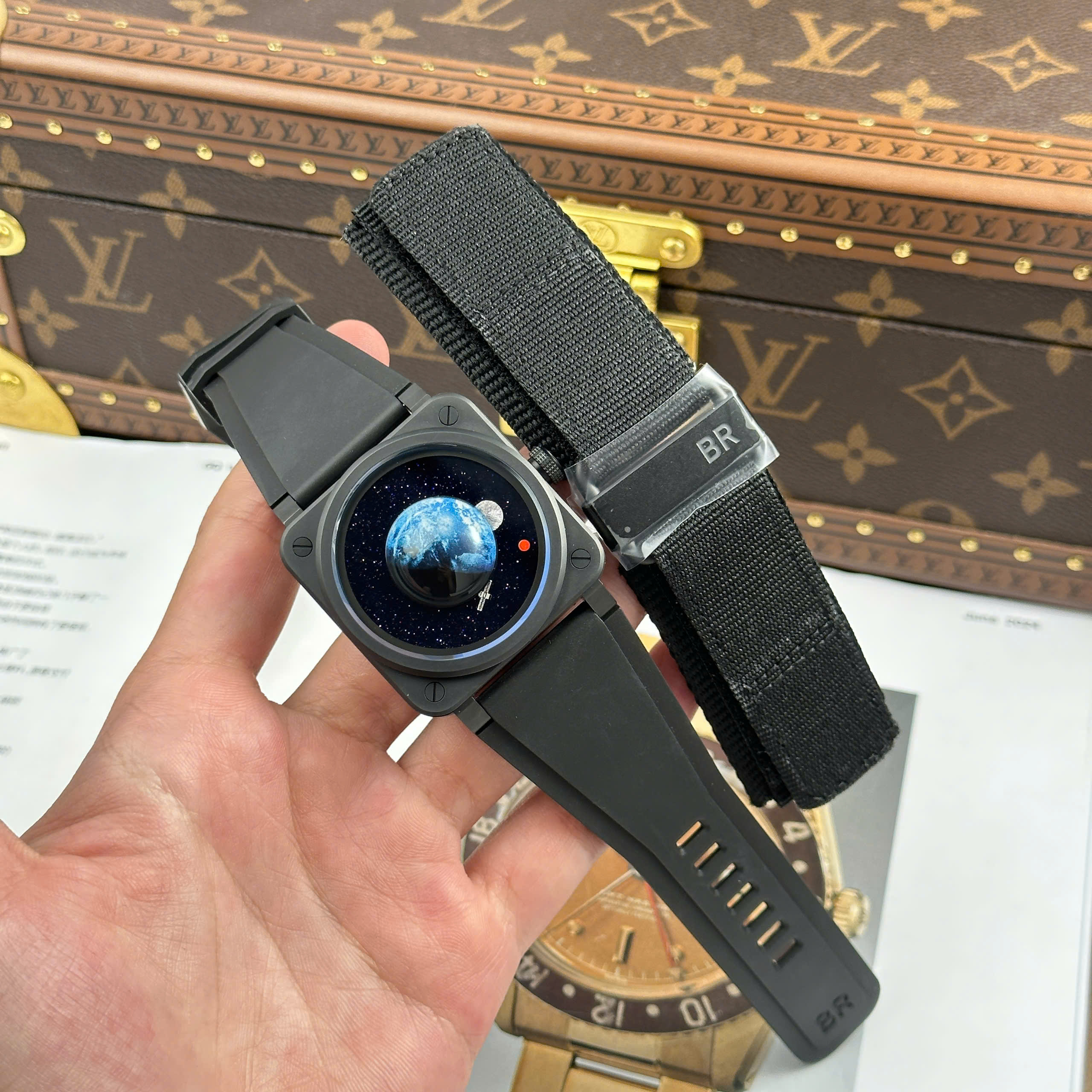 Đồng Hồ Bell & Ross Br-03 Astro Limited Edition 41mm Replica 1:1