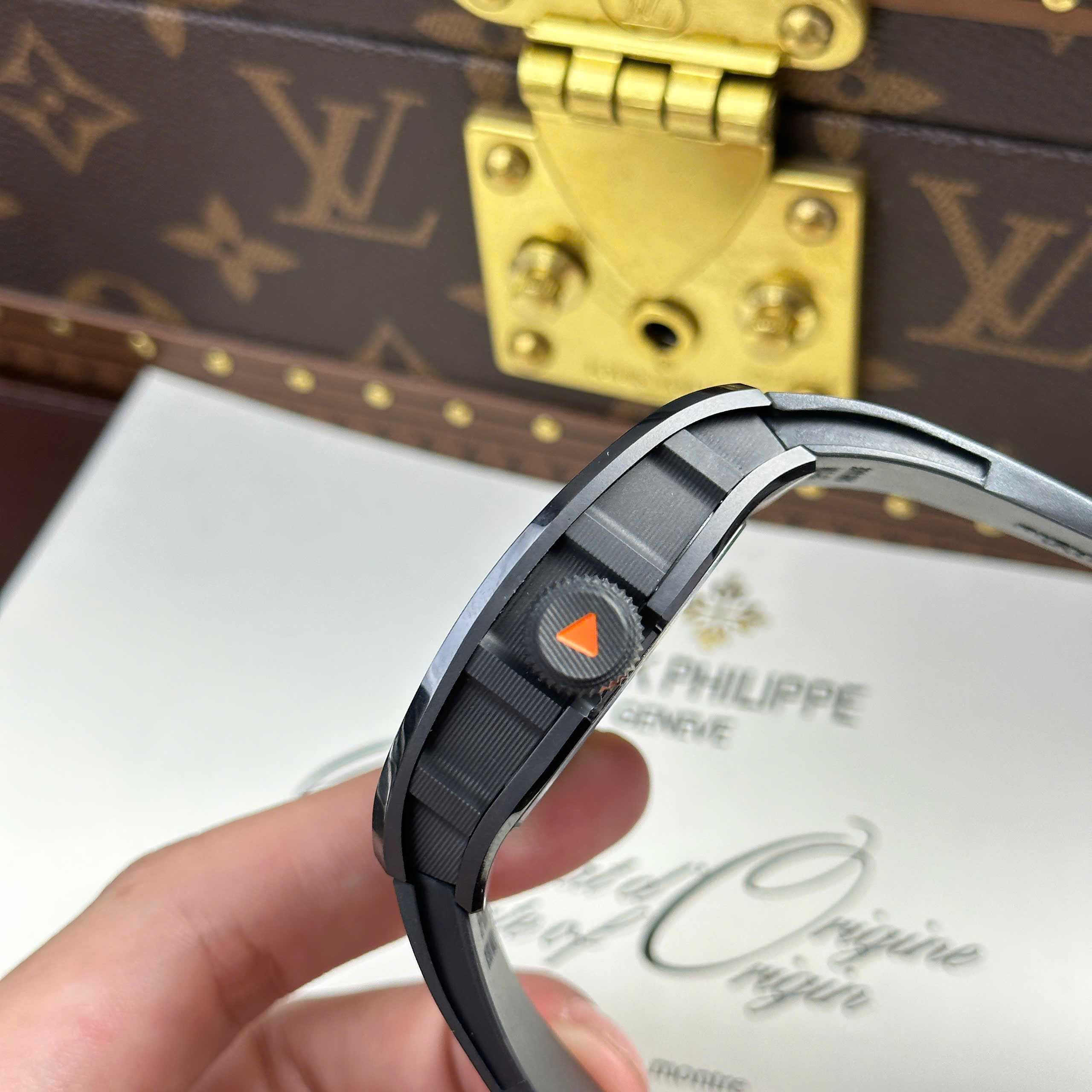 Đồng Hồ Richard Mille 68-01 Toubillon Cyril Kongo Replica 1:1