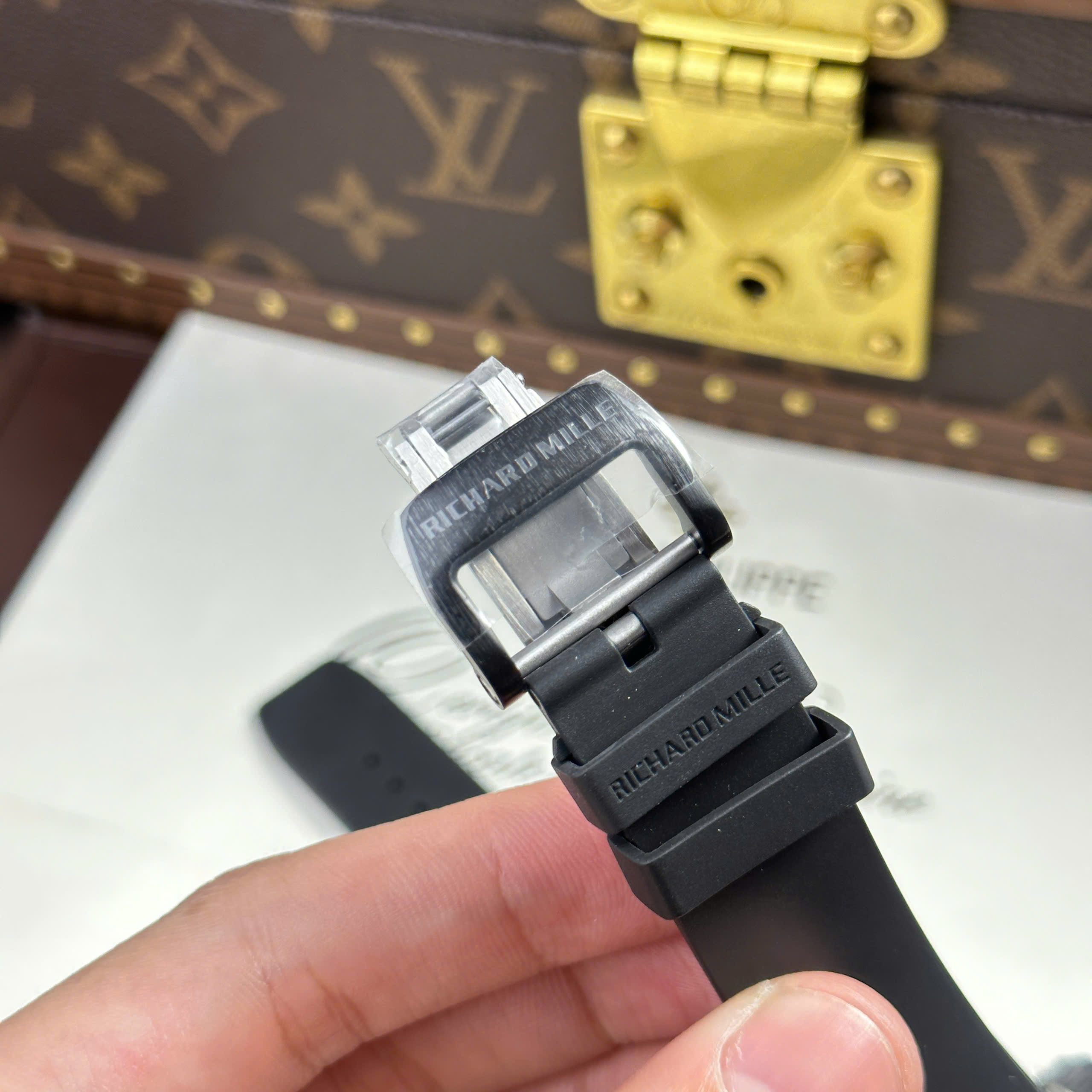 Đồng Hồ Richard Mille 68-01 Toubillon Cyril Kongo Replica 1:1